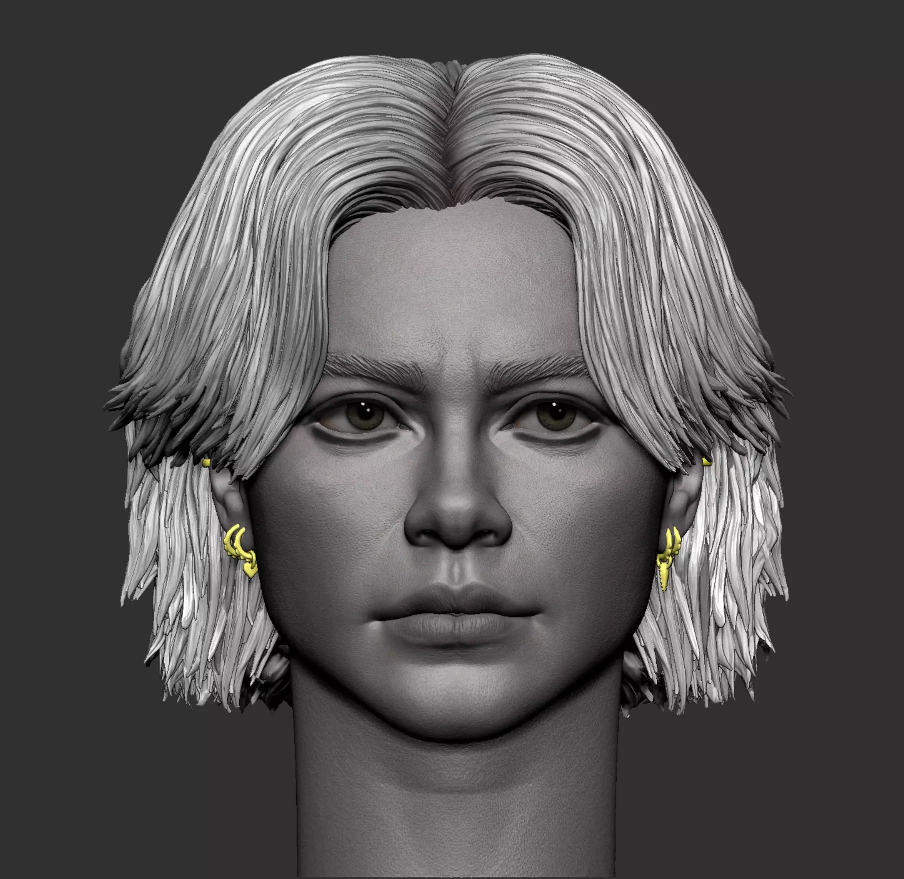 Florence Pugh-Yelena Belova Head 3D print model_1