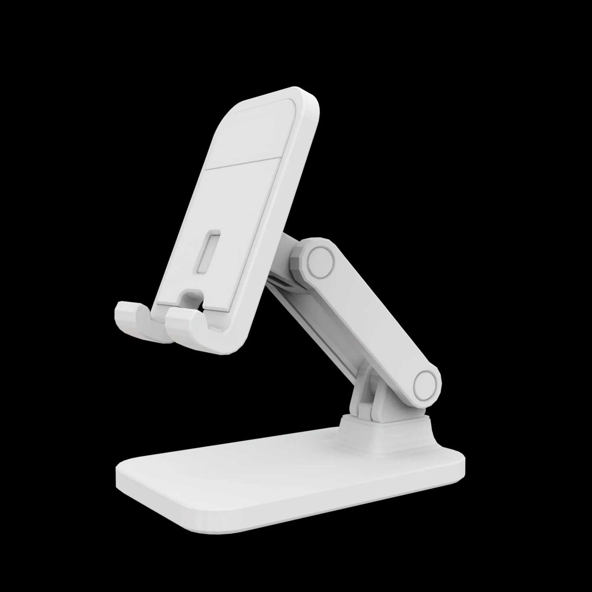 Adjustable Phone Stand 3D Printable Model 3D print model_3