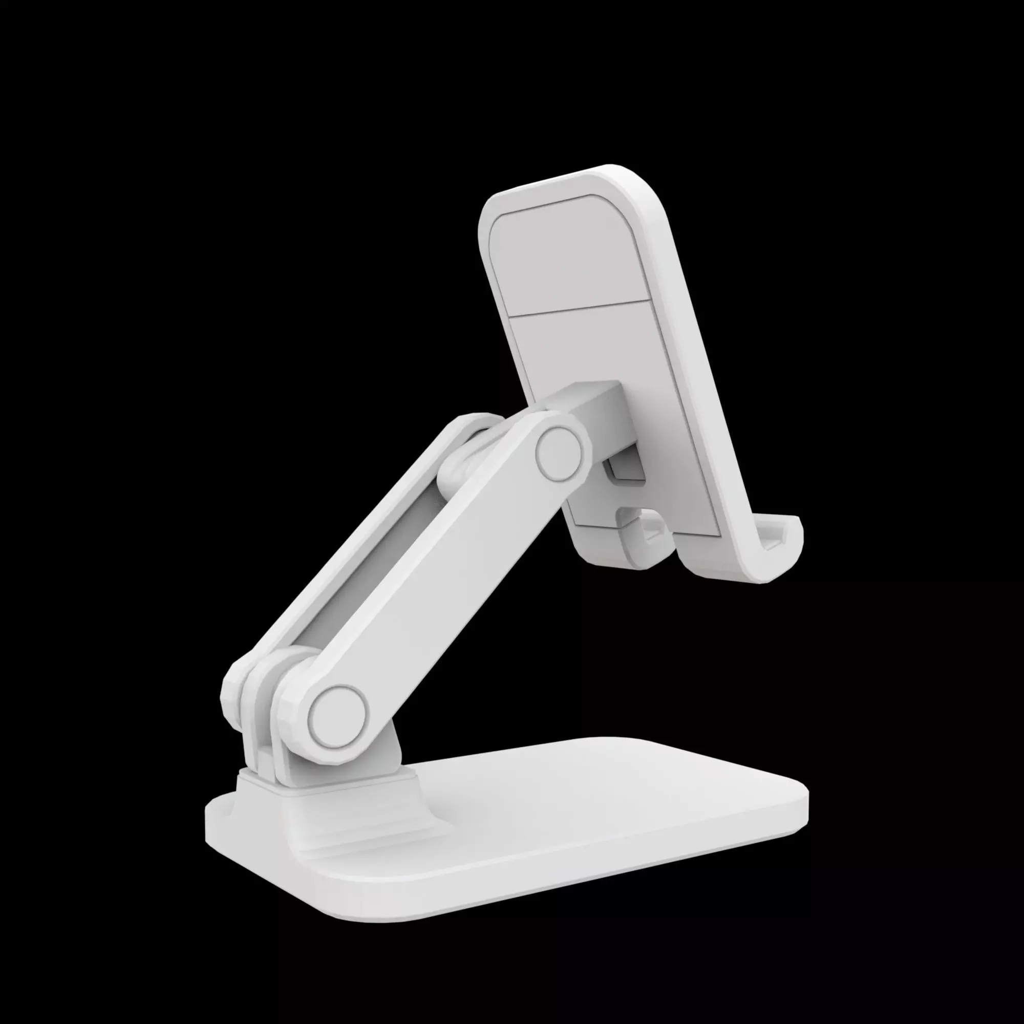 Adjustable Phone Stand 3D Printable Model 3D print model_0