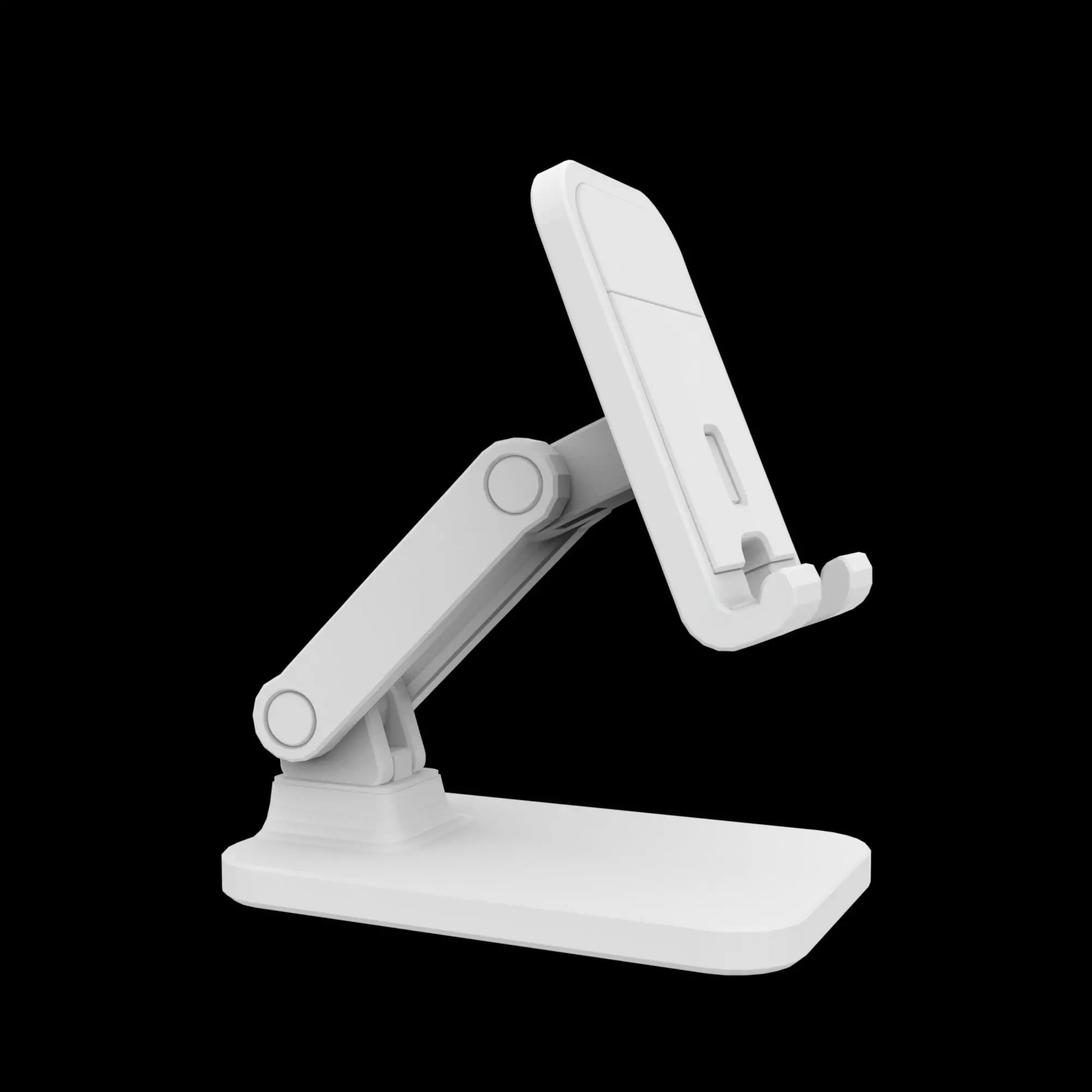 Adjustable Phone Stand 3D Printable Model 3D print model_1