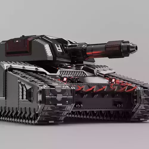 Automaton Annihilator Tank  Modular 3D Printable