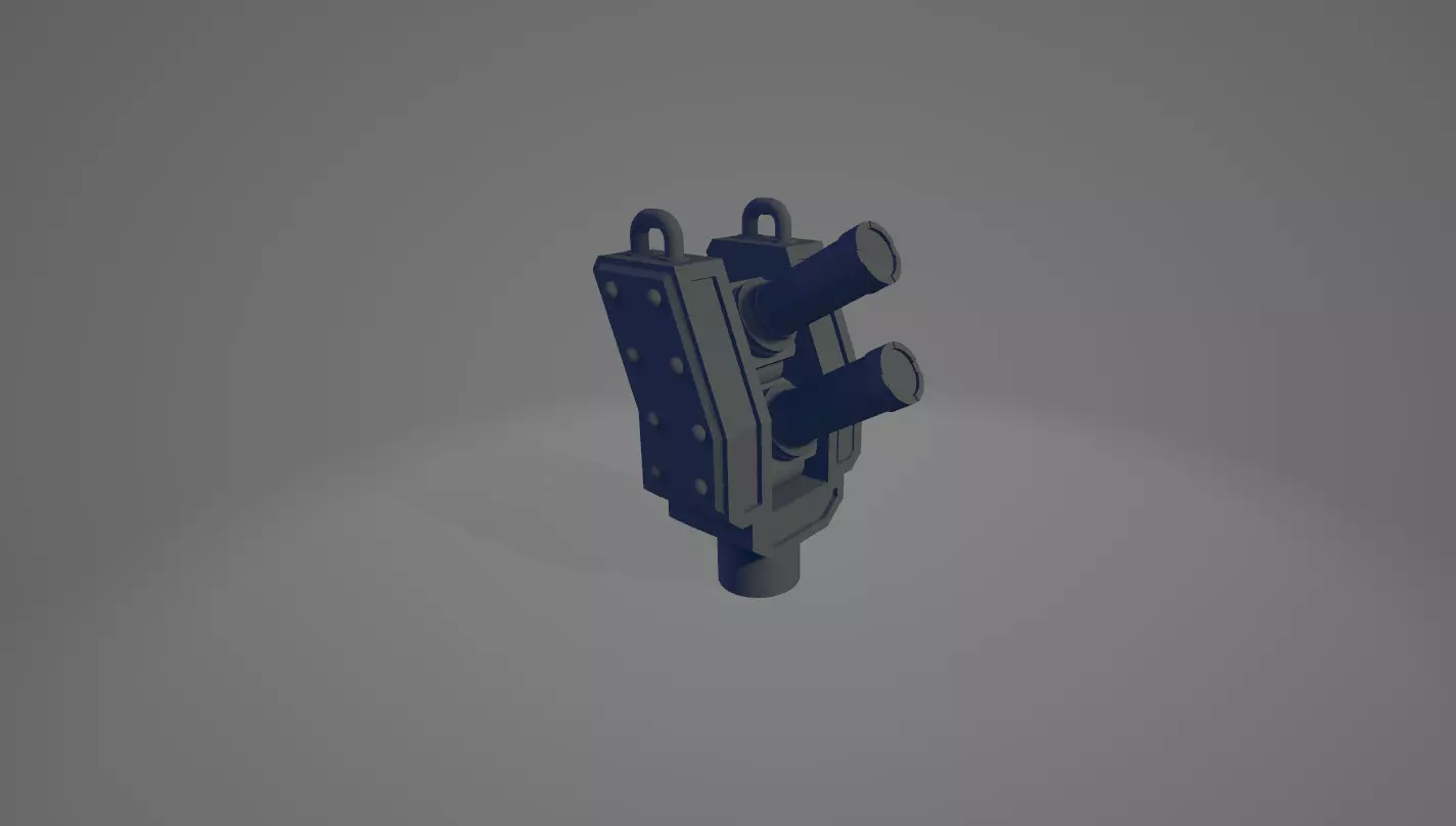 Automaton Annihilator Tank Modular 3D Printable 3D print model_19