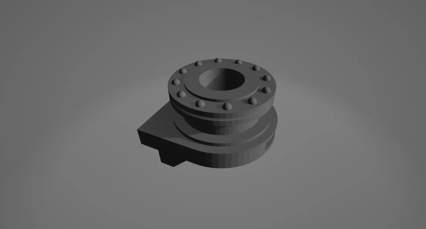 Automaton Annihilator Tank Modular 3D Printable 3D print model_6