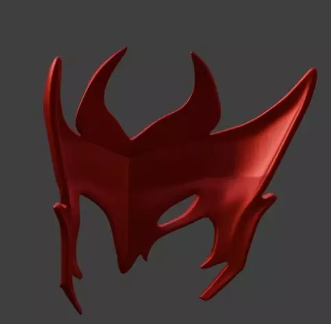 Yone Mask FromLeague of Legends 3D print model_2