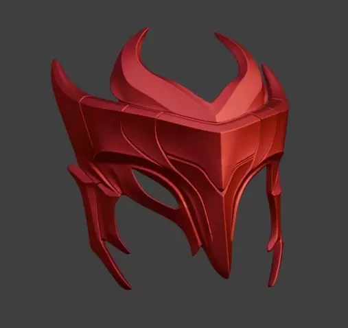 Yone Mask FromLeague of Legends 3D print model_3
