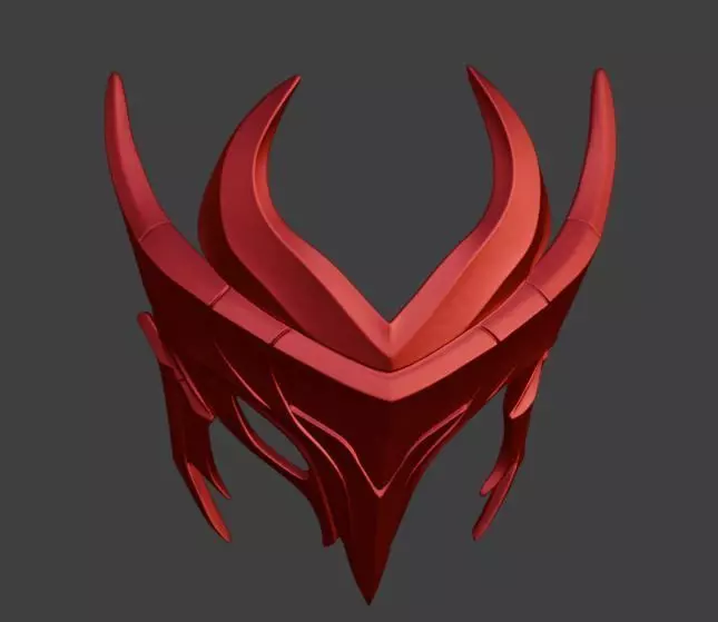 Yone Mask FromLeague of Legends 3D print model_5