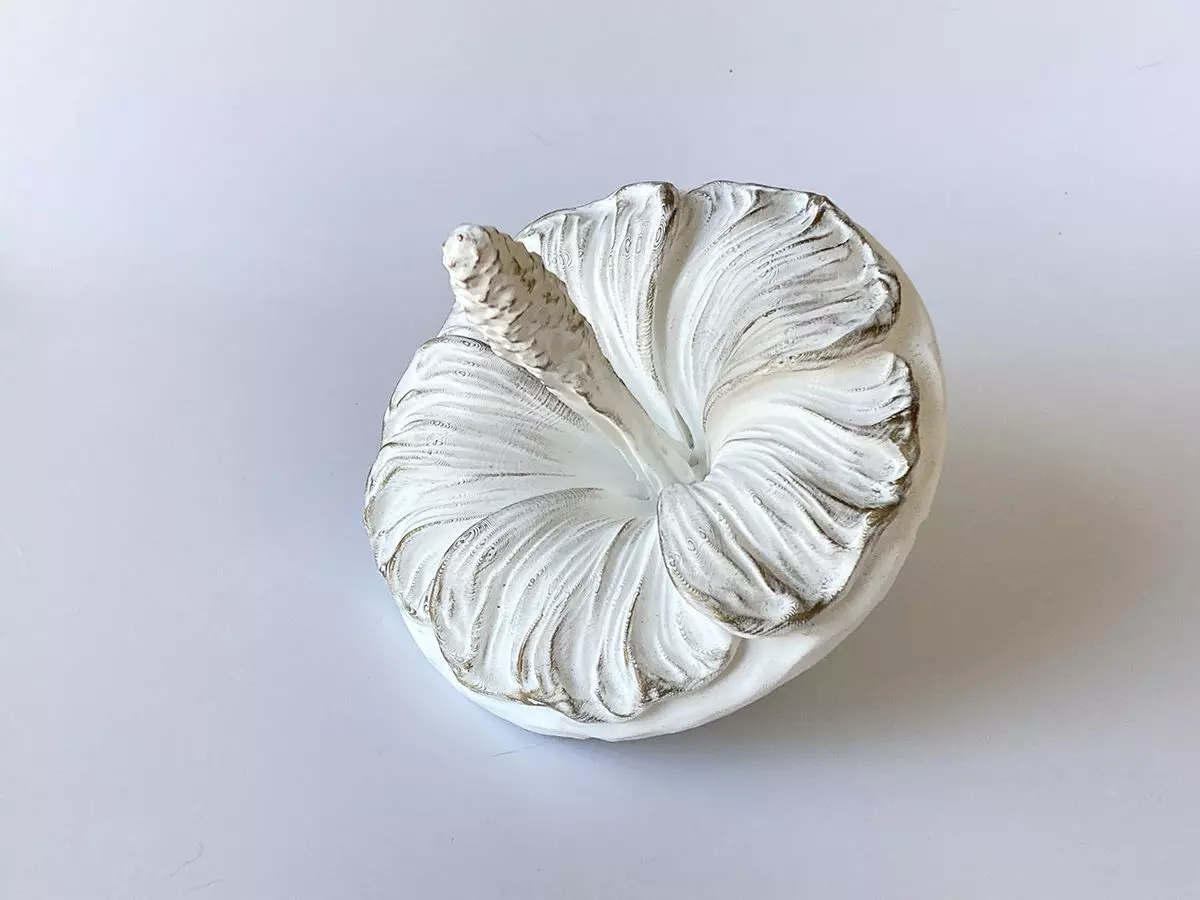 Mallow Flower Spinning Top Toy or Decor 3D print model_10