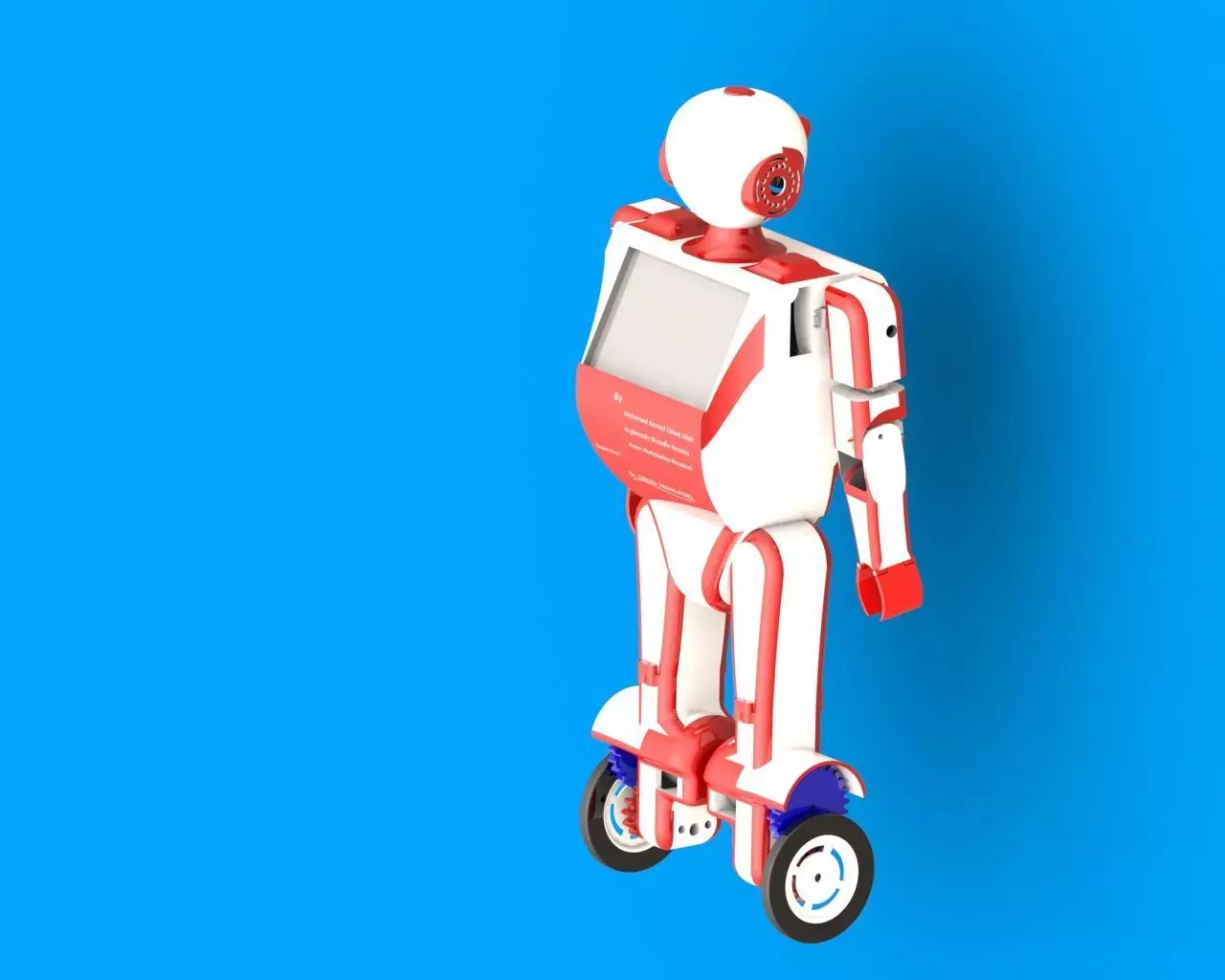 Robot 3D print model