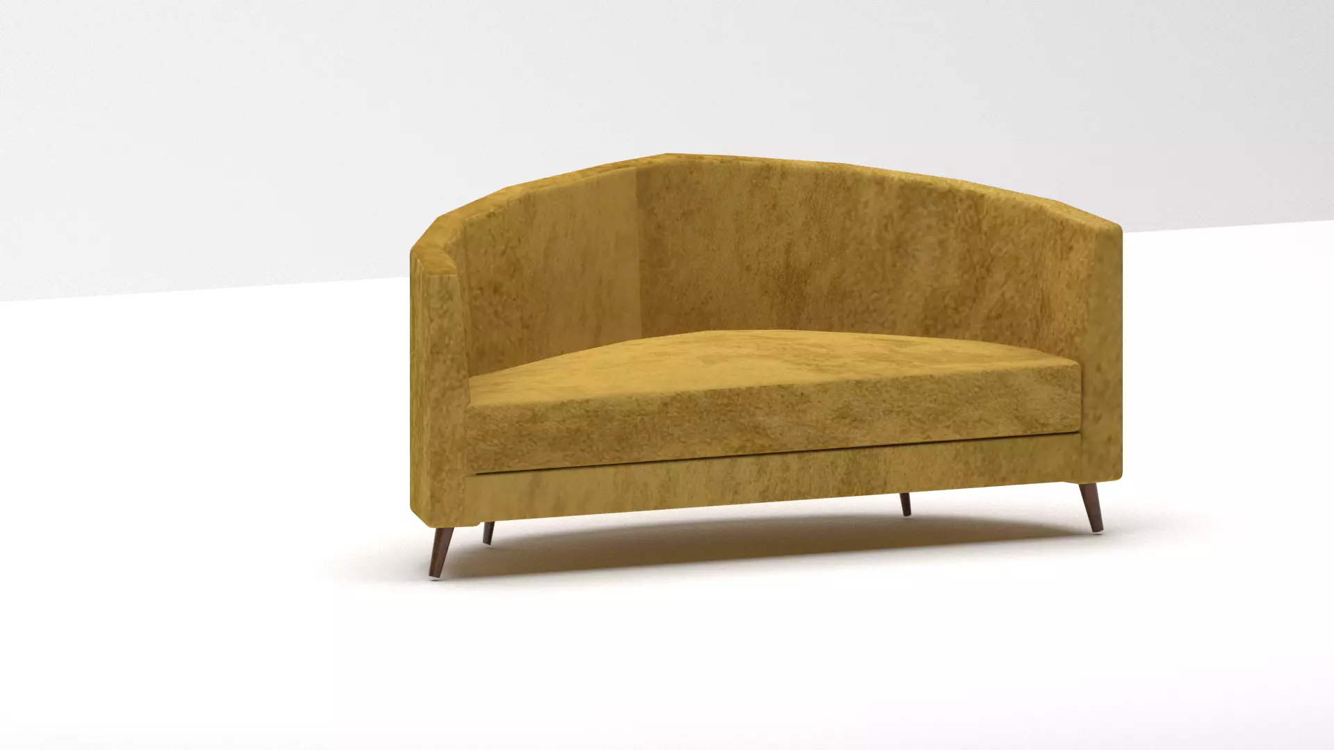 Modern Corner Sofa Chair Free 3D model