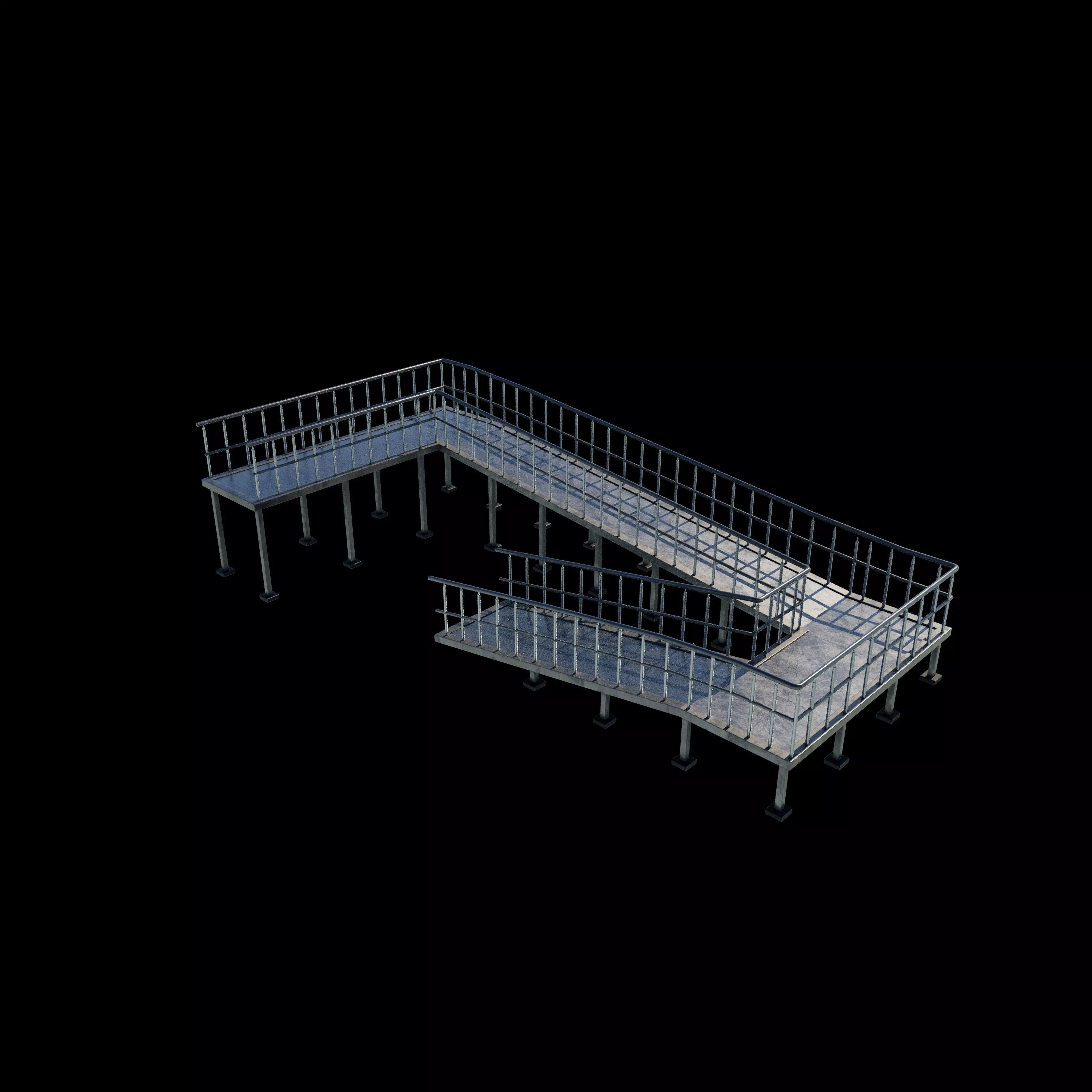 Modular Ramp Kits 3D model_5
