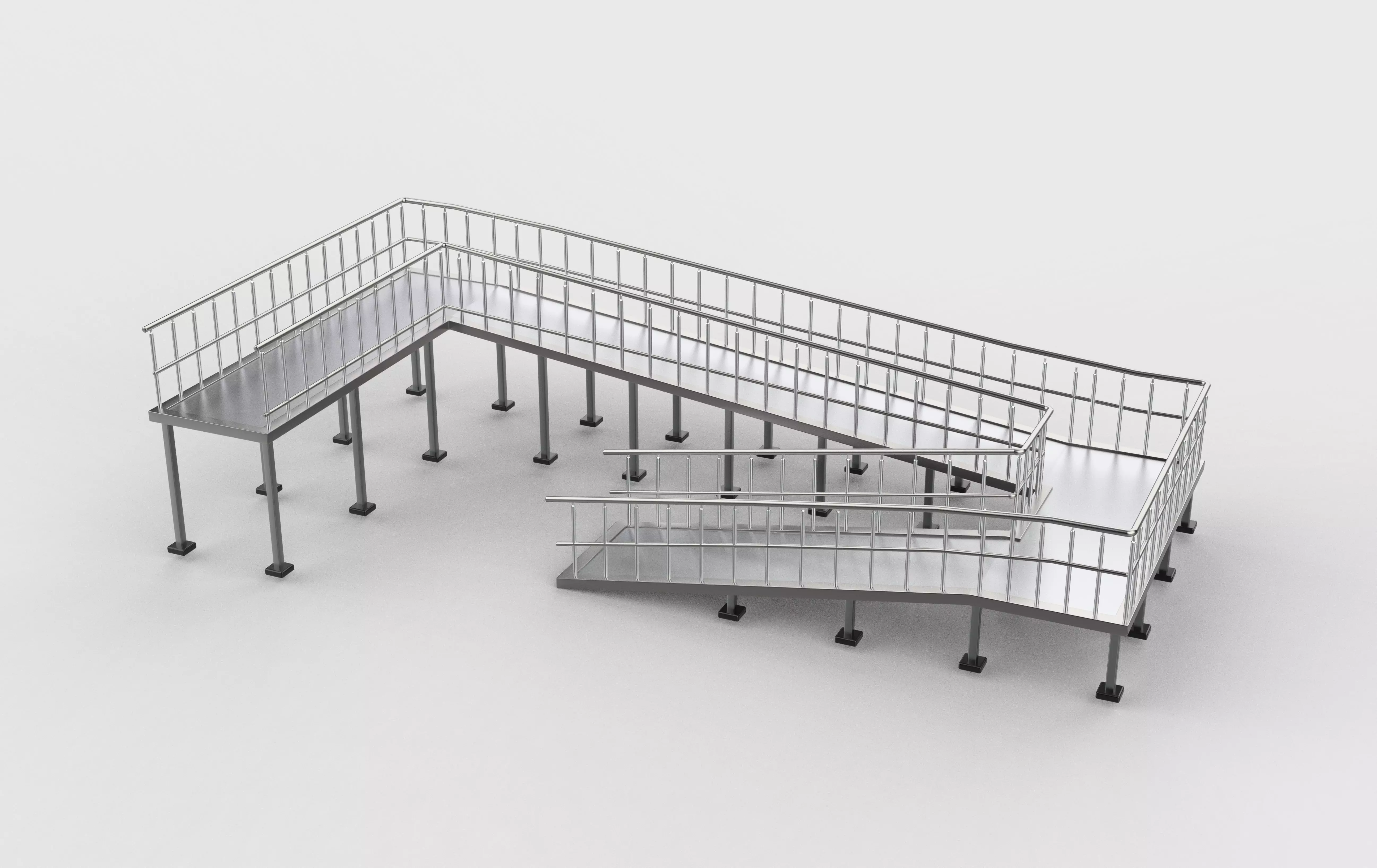 Modular Ramp Kits 3D model_10