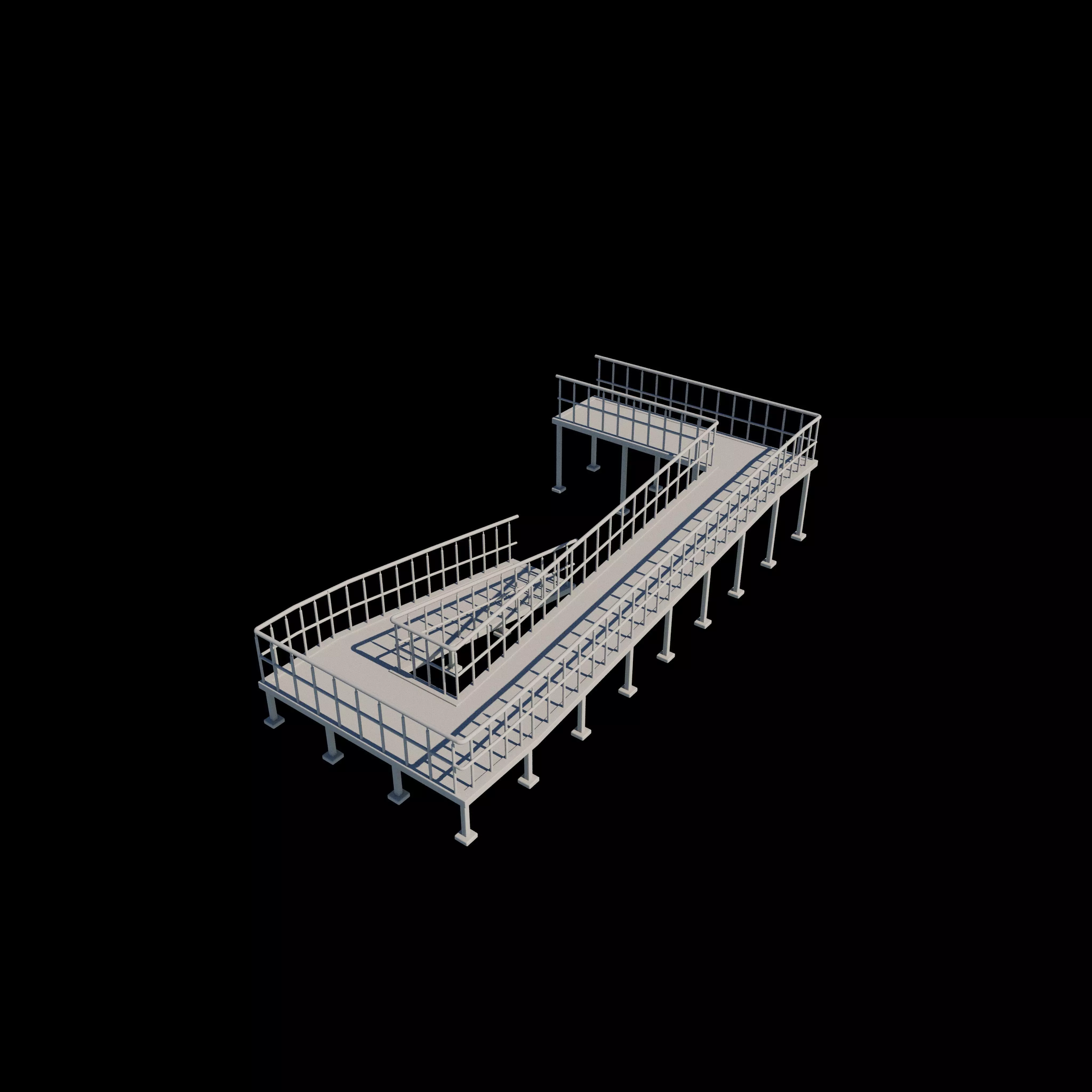 Modular Ramp Kits 3D model_3