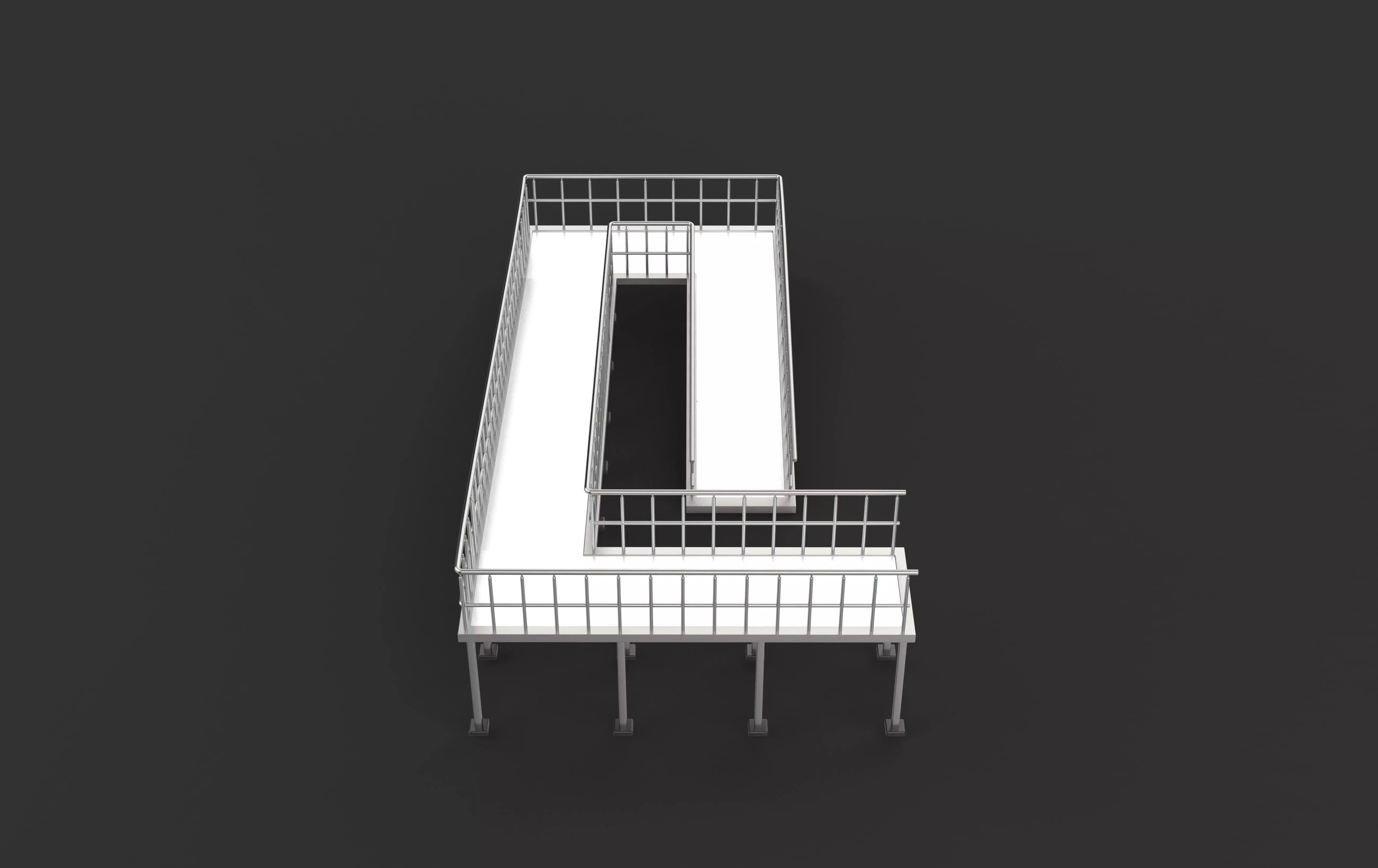 Modular Ramp Kits 3D model_9