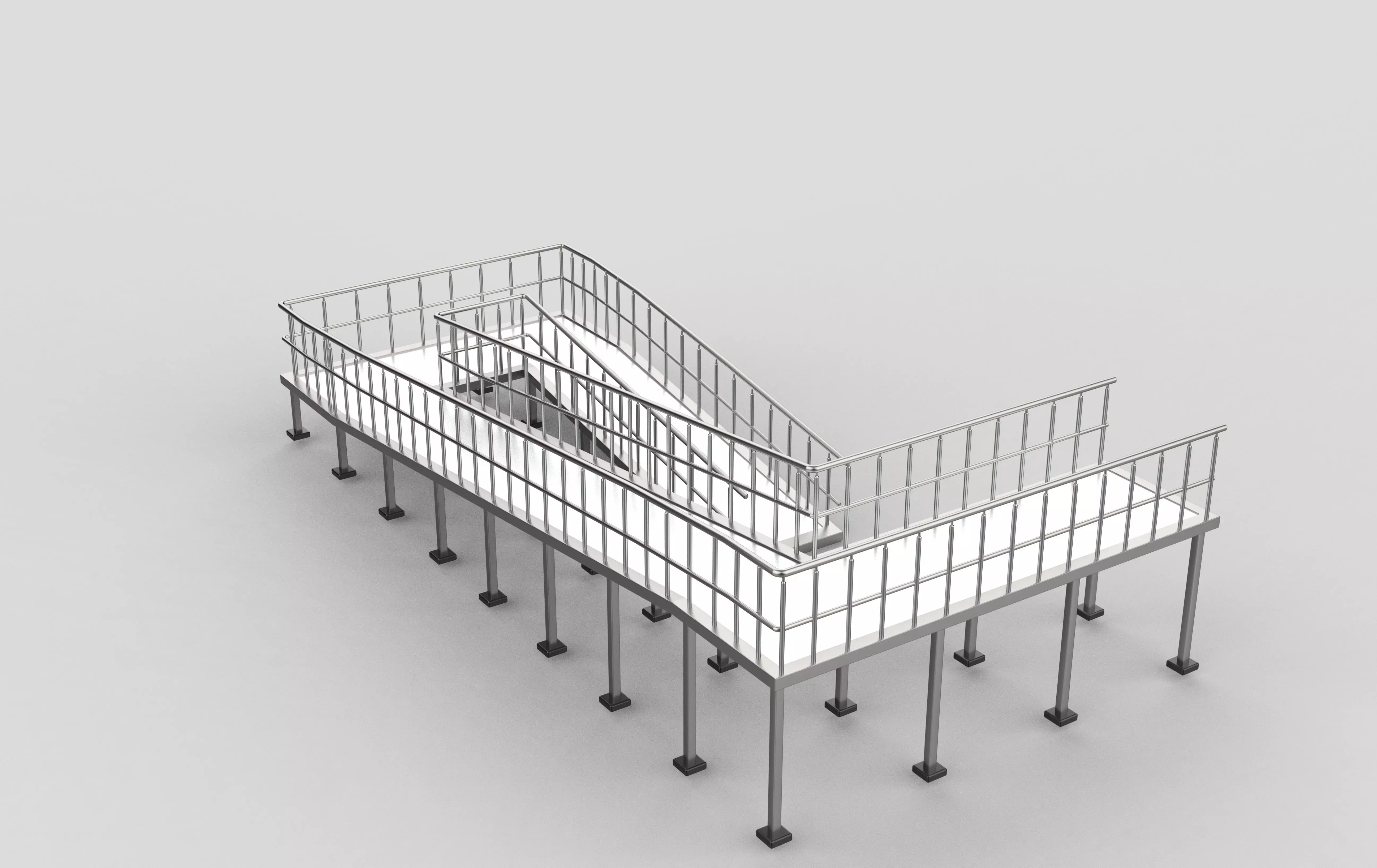 Modular Ramp Kits 3D model_14