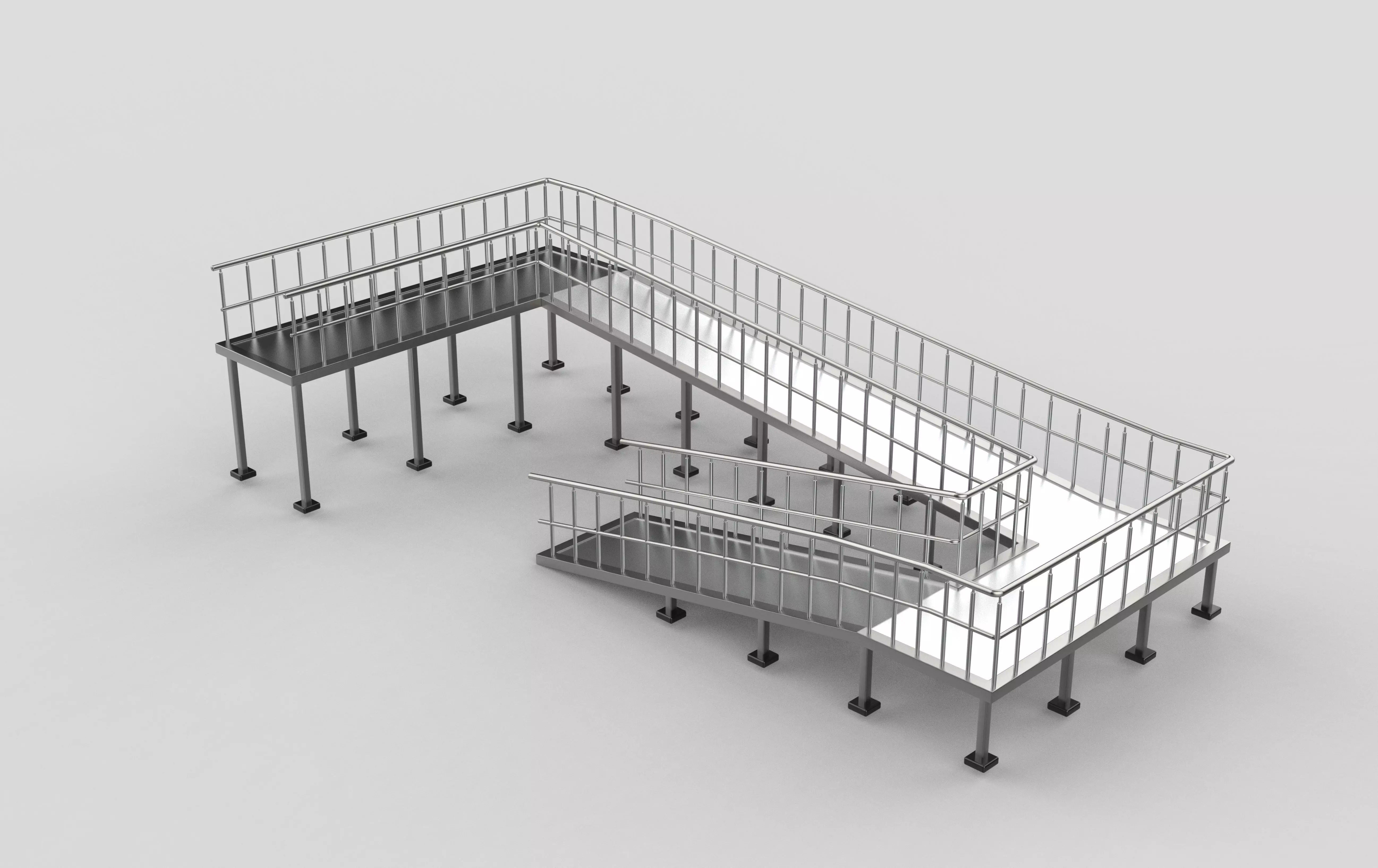 Modular Ramp Kits 3D model_11