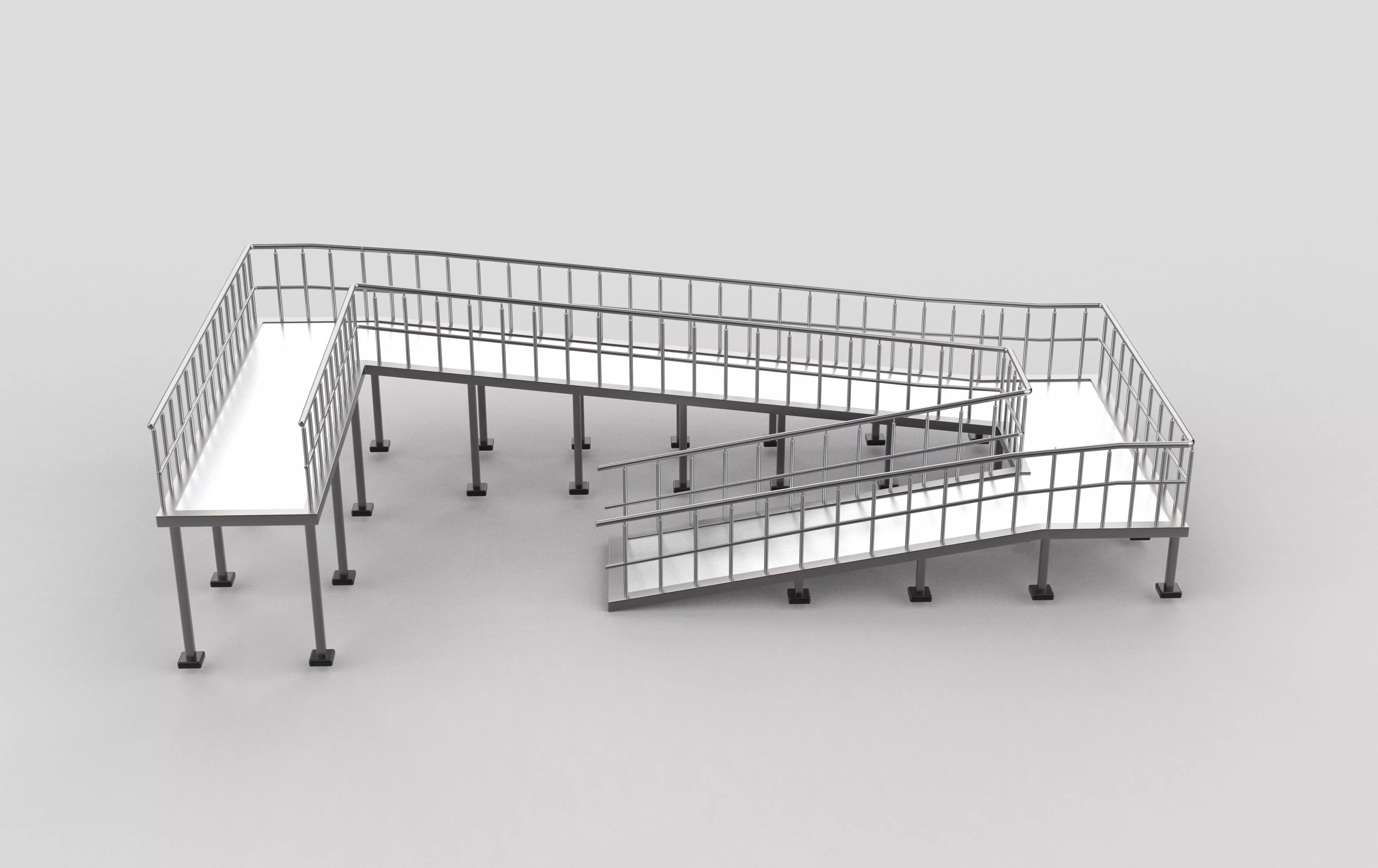 Modular Ramp Kits 3D model_13