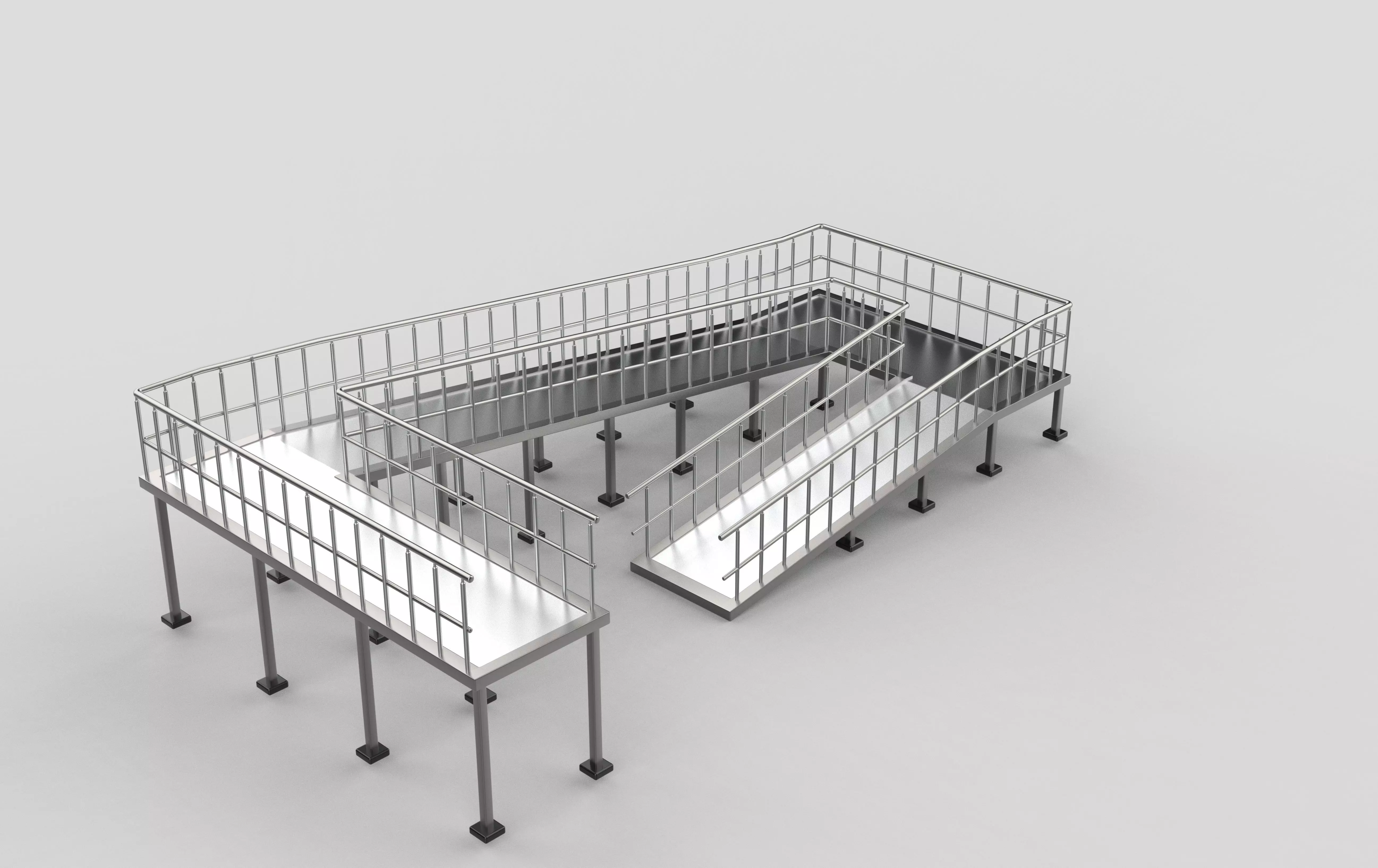 Modular Ramp Kits 3D model_17