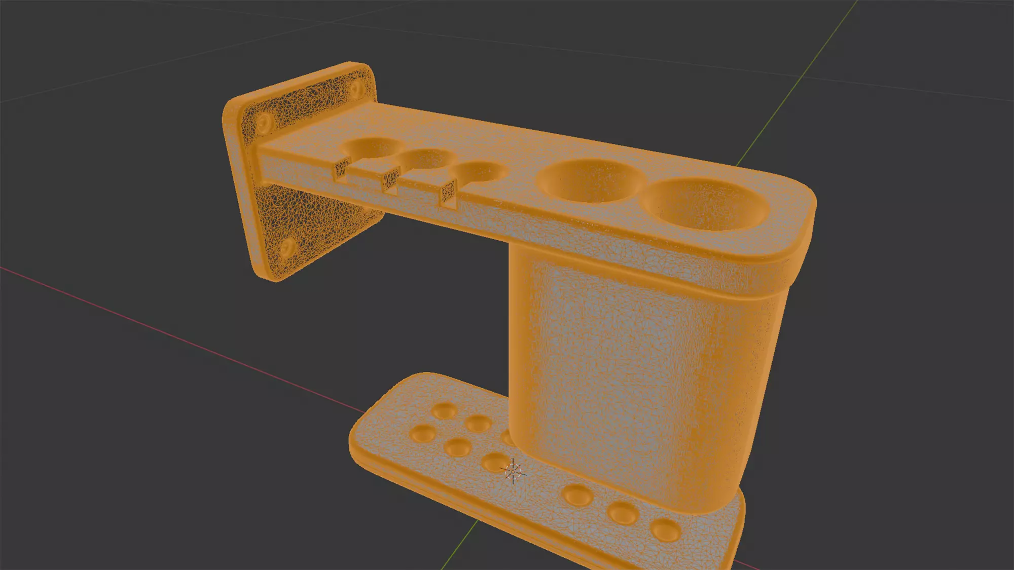 Bathroom Toothbrush Holder Family 3D 3D print model_7