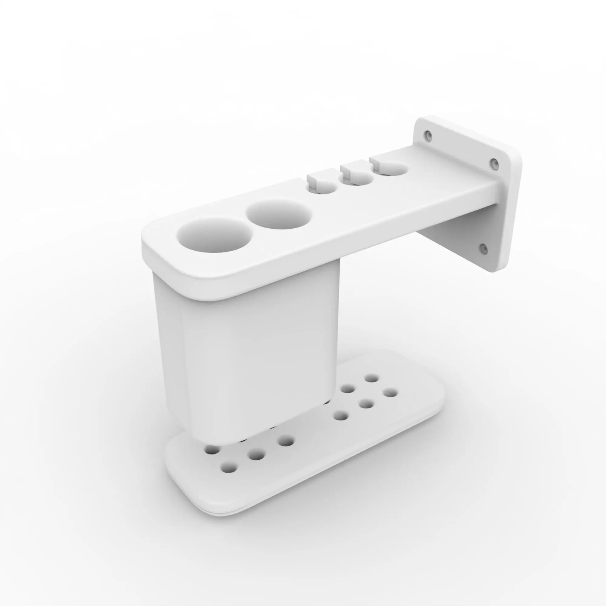 Bathroom Toothbrush Holder Family 3D 3D print model_3