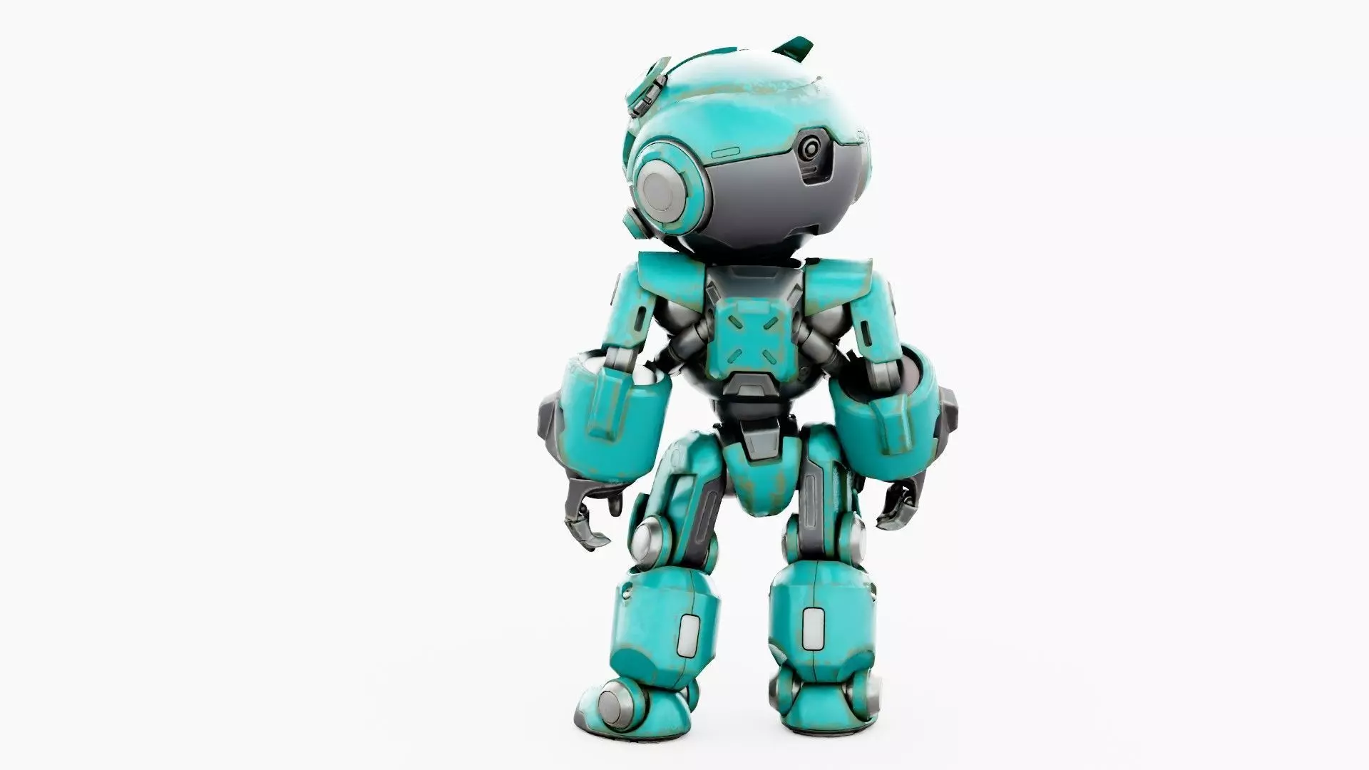 ROBO ZERO-H  Rigged for Unreal Engine - Unity - MIXAMO 3D model_15