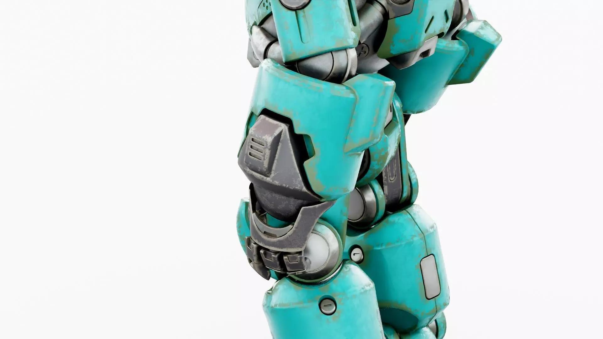 ROBO ZERO-H  Rigged for Unreal Engine - Unity - MIXAMO 3D model_29