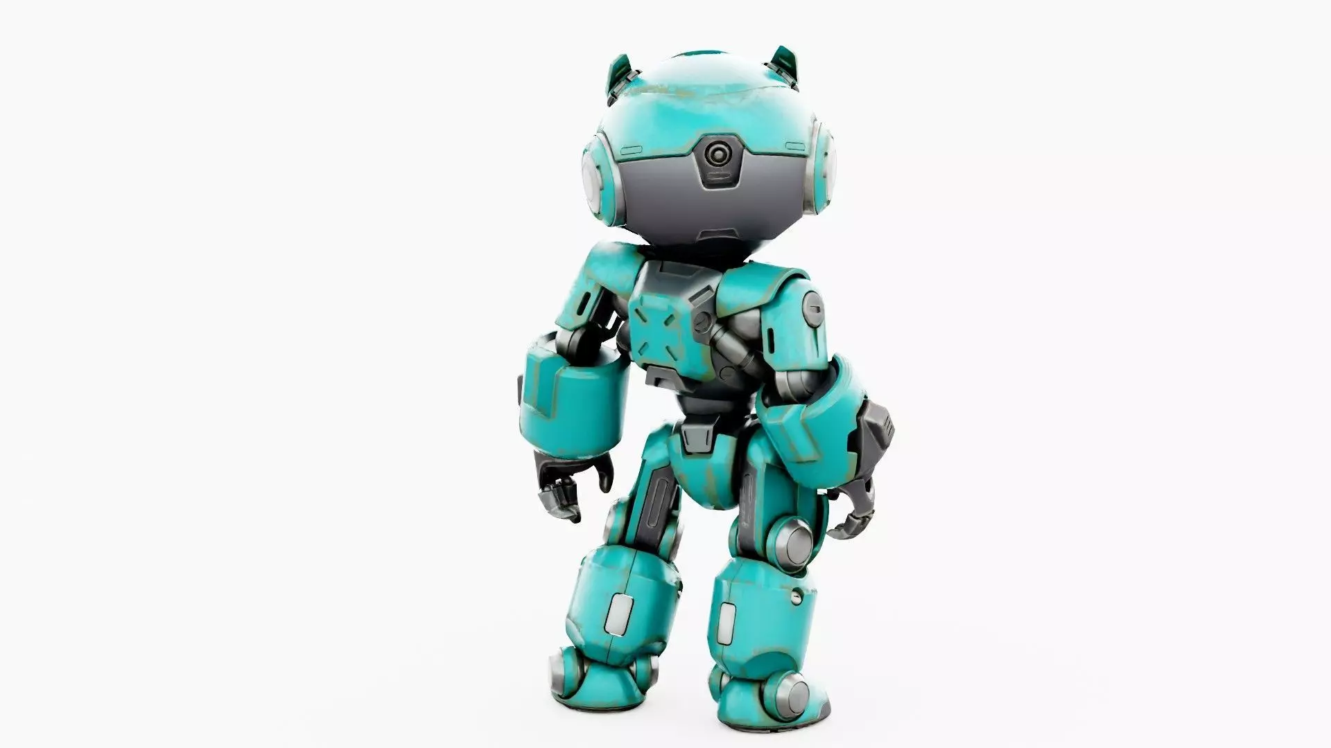 ROBO ZERO-H  Rigged for Unreal Engine - Unity - MIXAMO 3D model_13