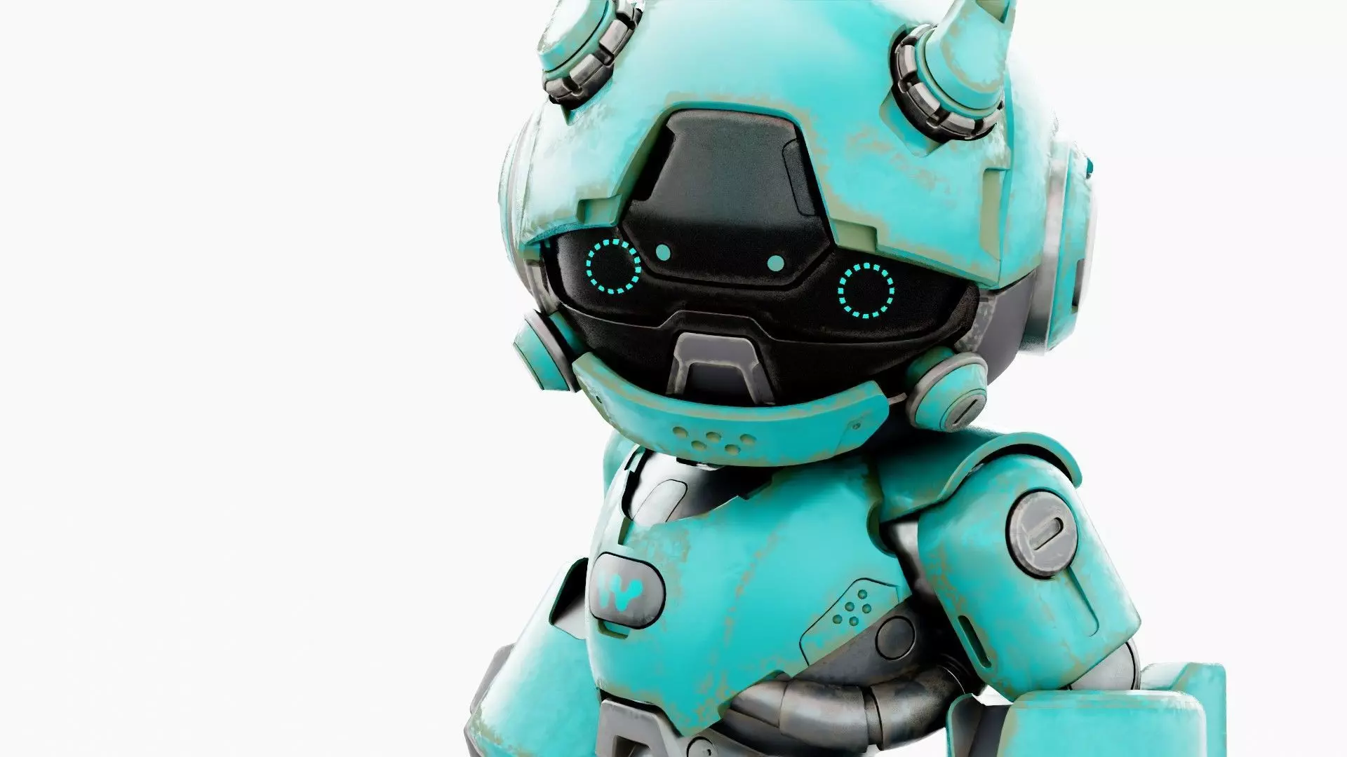 ROBO ZERO-H  Rigged for Unreal Engine - Unity - MIXAMO 3D model_22