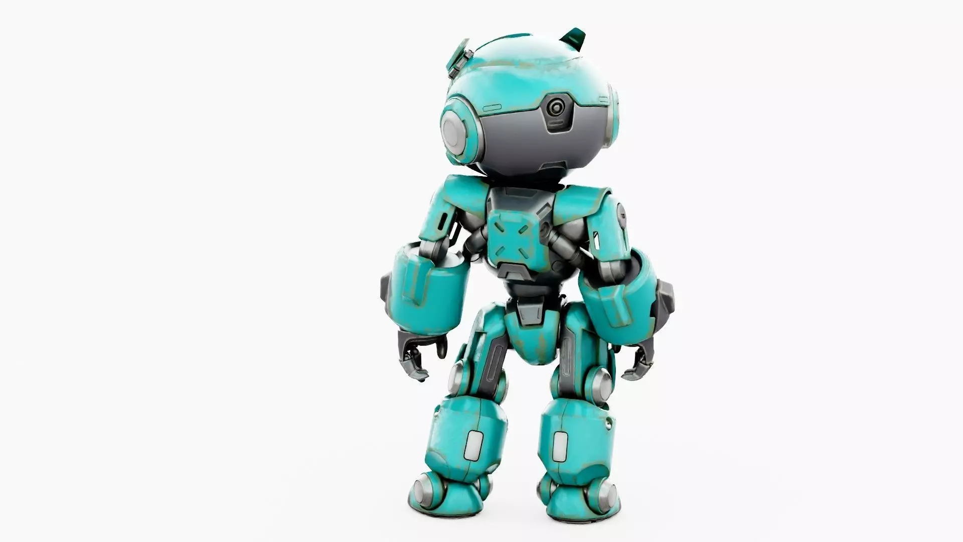 ROBO ZERO-H  Rigged for Unreal Engine - Unity - MIXAMO 3D model_14