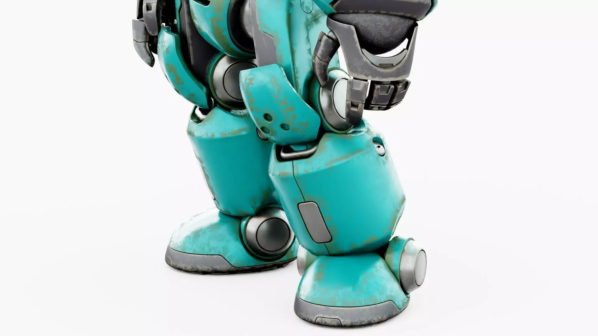 ROBO ZERO-H  Rigged for Unreal Engine - Unity - MIXAMO 3D model_26