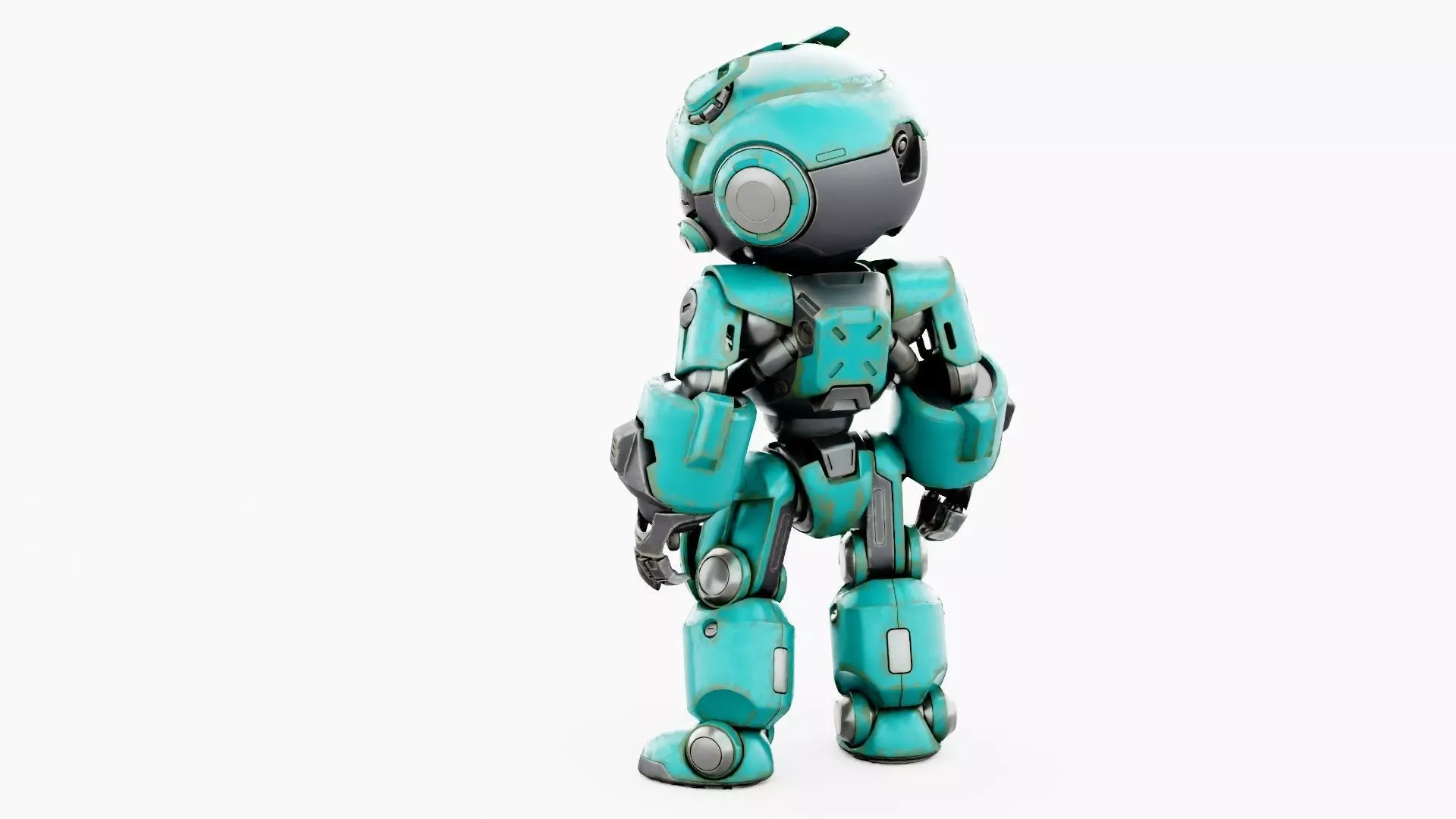 ROBO ZERO-H  Rigged for Unreal Engine - Unity - MIXAMO 3D model_16