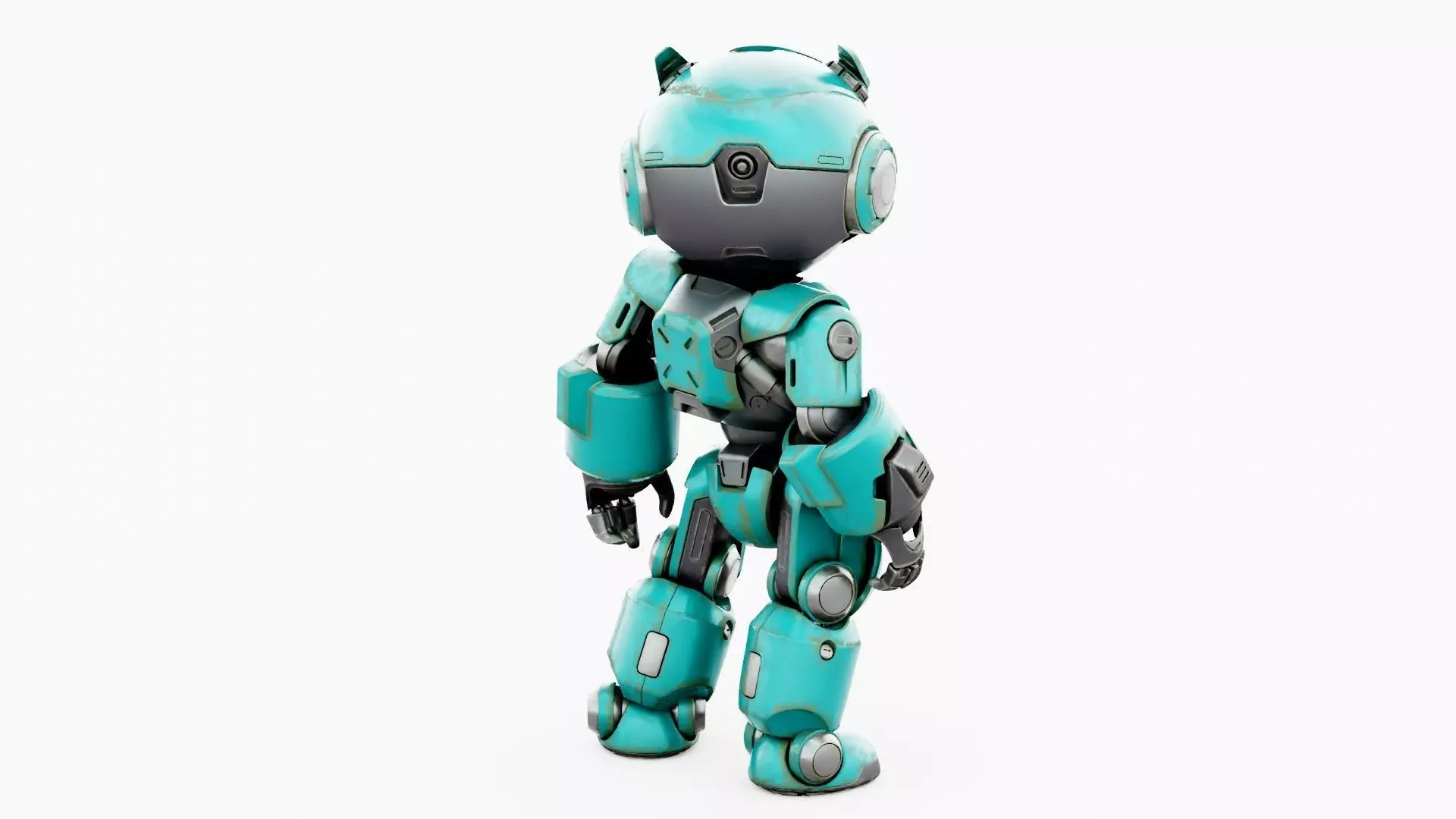 ROBO ZERO-H  Rigged for Unreal Engine - Unity - MIXAMO 3D model_12