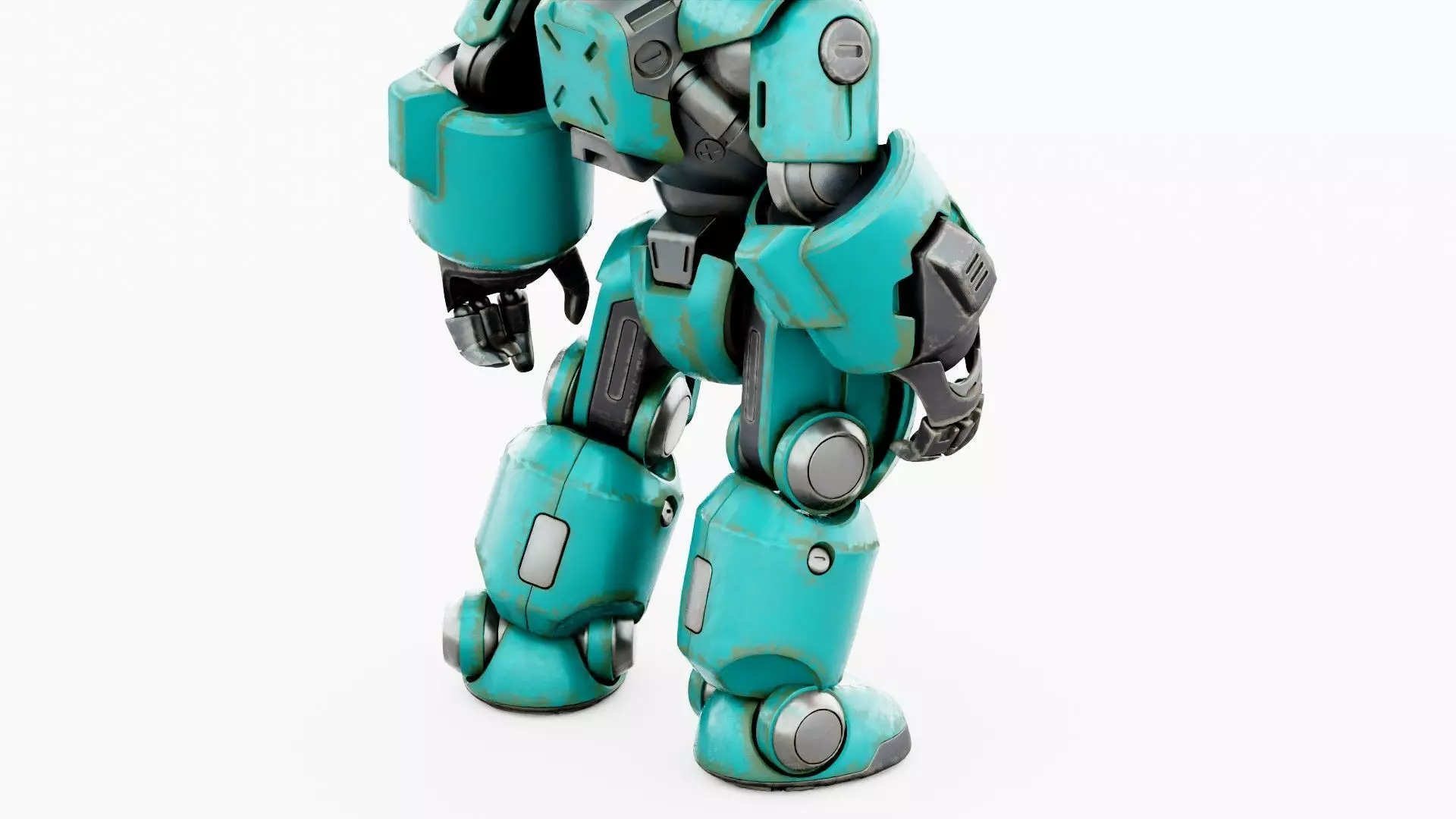 ROBO ZERO-H  Rigged for Unreal Engine - Unity - MIXAMO 3D model_24