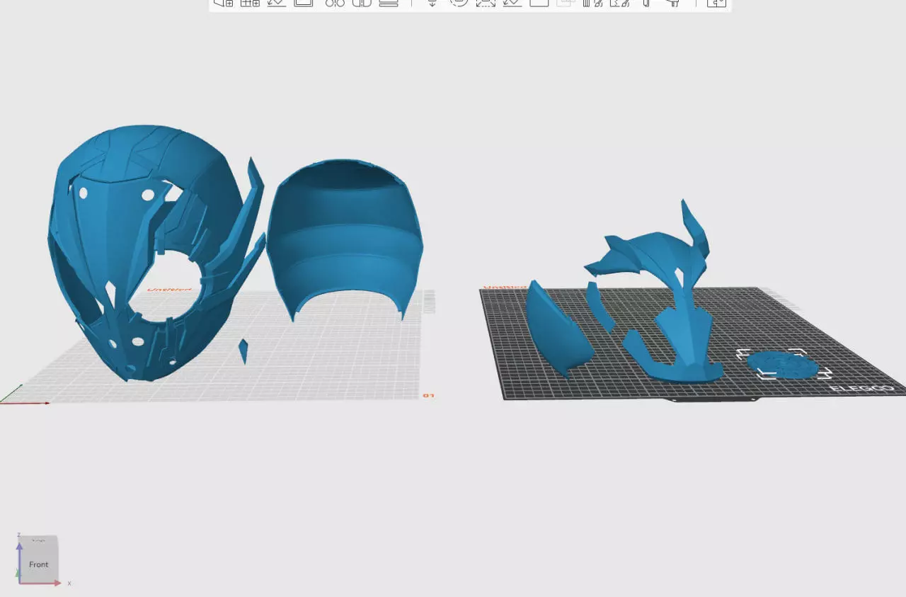 Kamen  rider ark one helmet 3dprint 3D print model_7