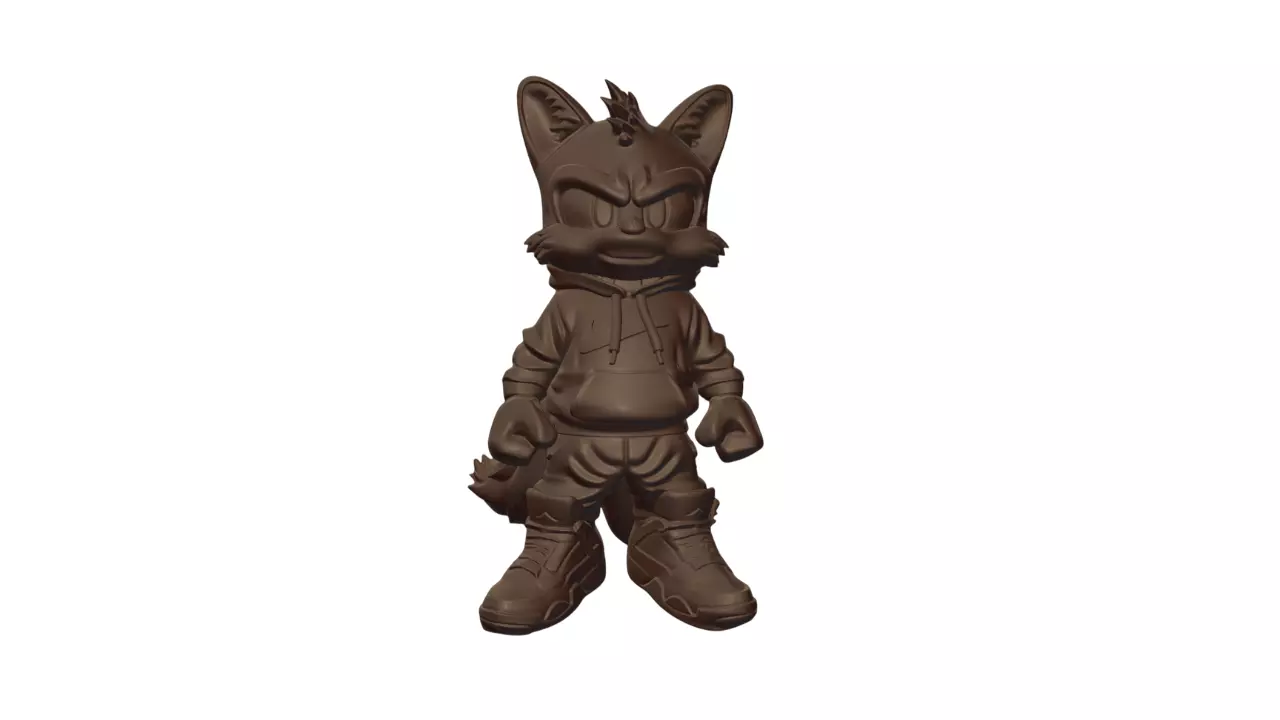 Tails Prower Urban Vibes 3D print model_6