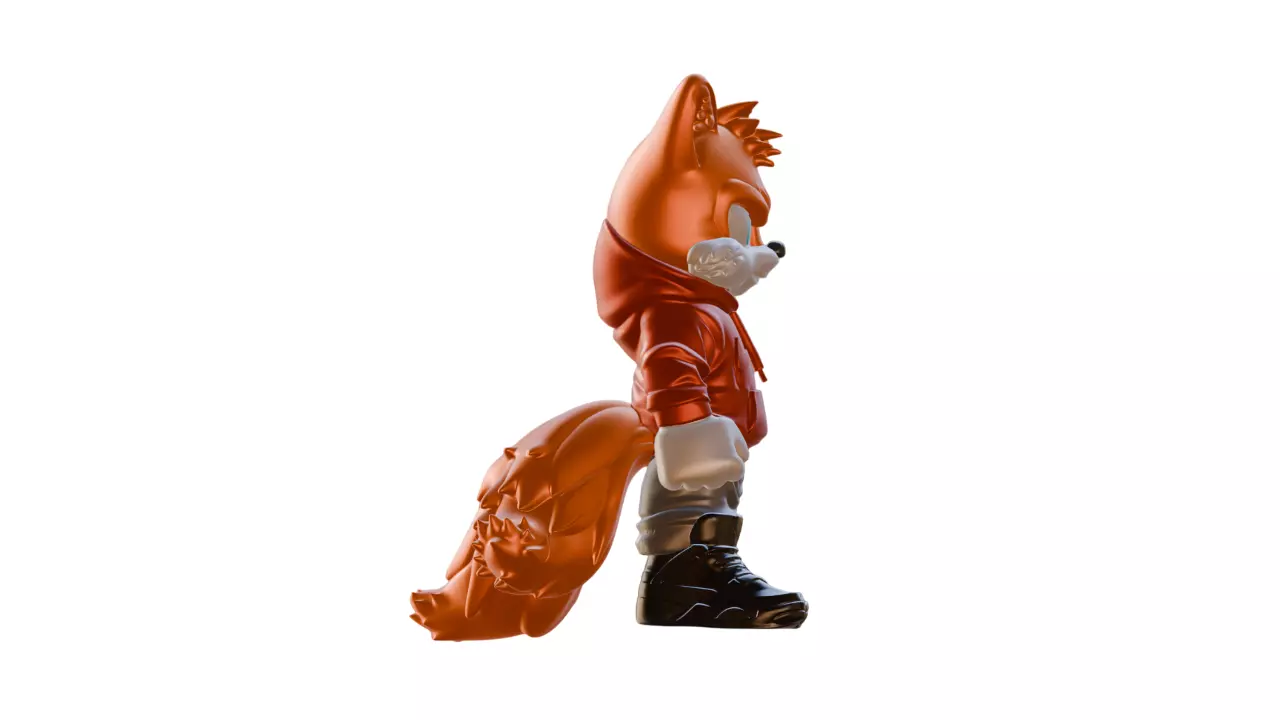 Tails Prower Urban Vibes 3D print model_2