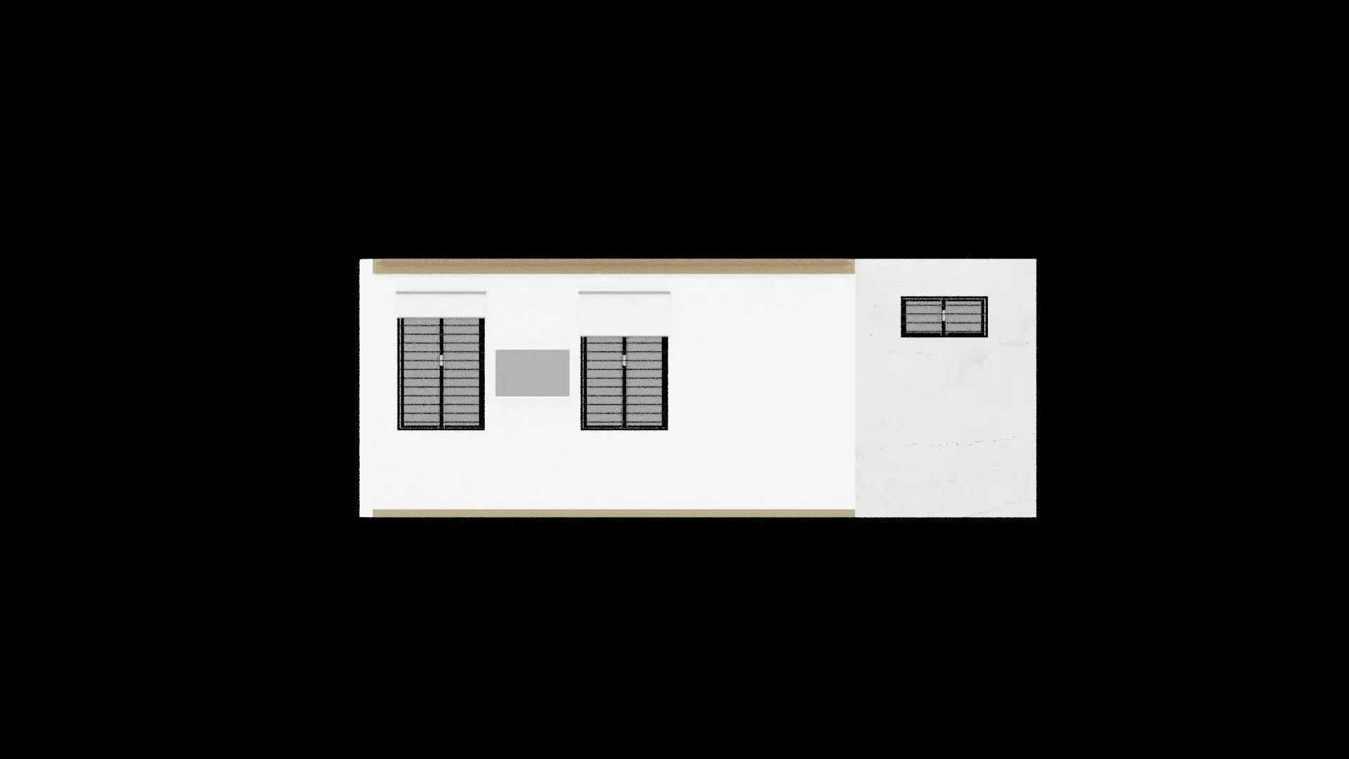 Architecture Wall Low-poly 3D model
