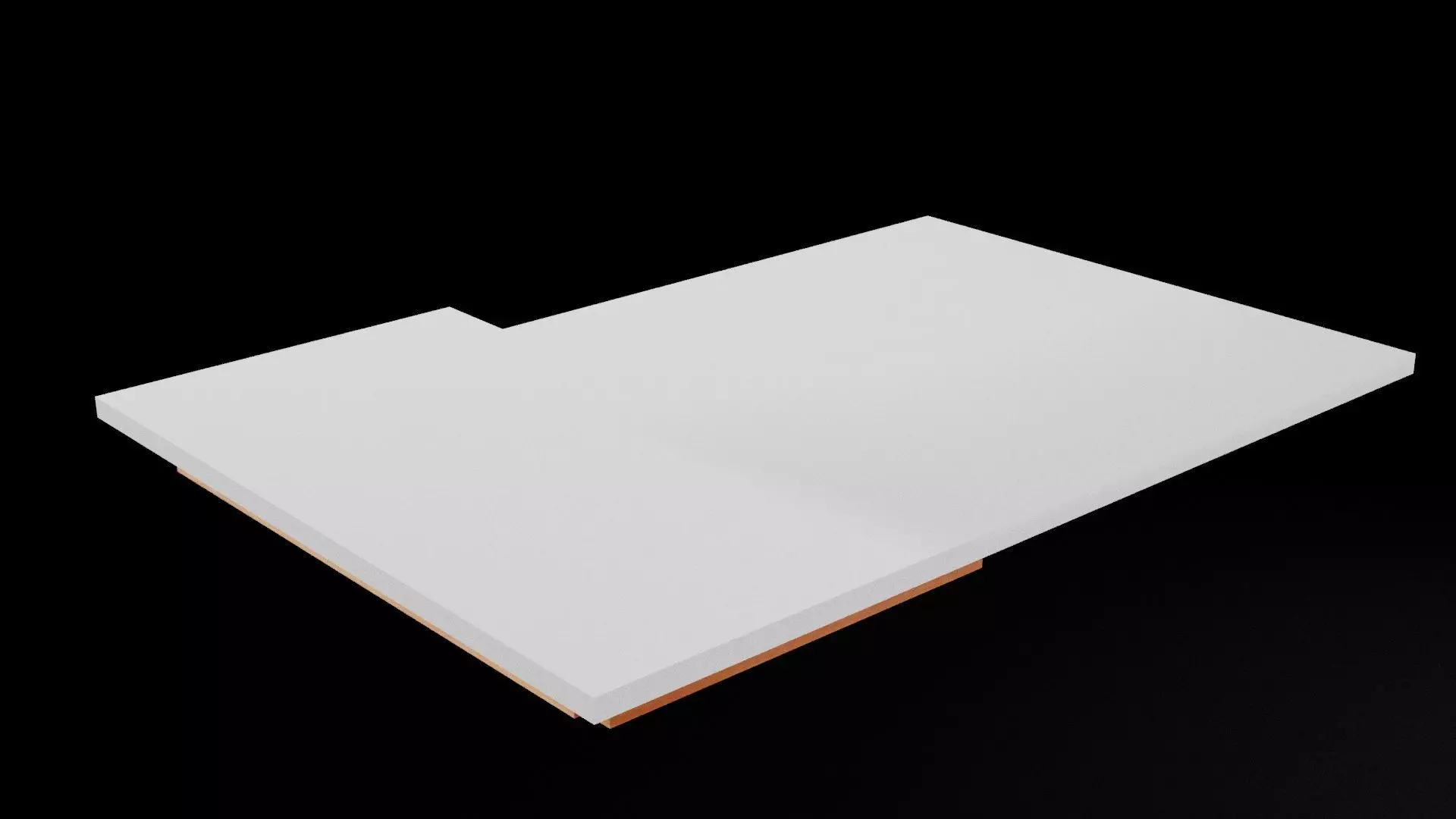 Architectural Ceiling Low-poly 3D model_7