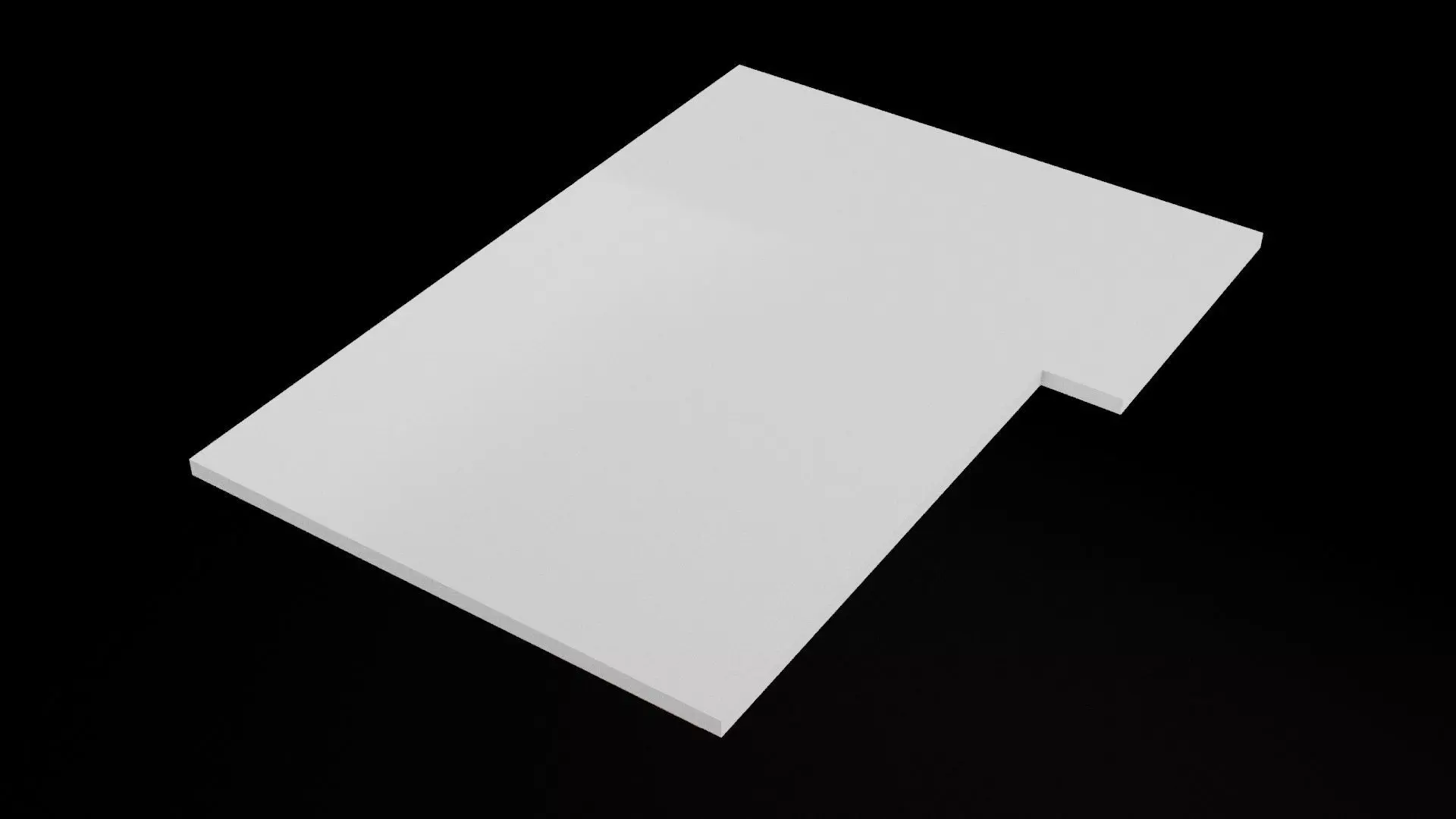 Architectural Ceiling Low-poly 3D model_6