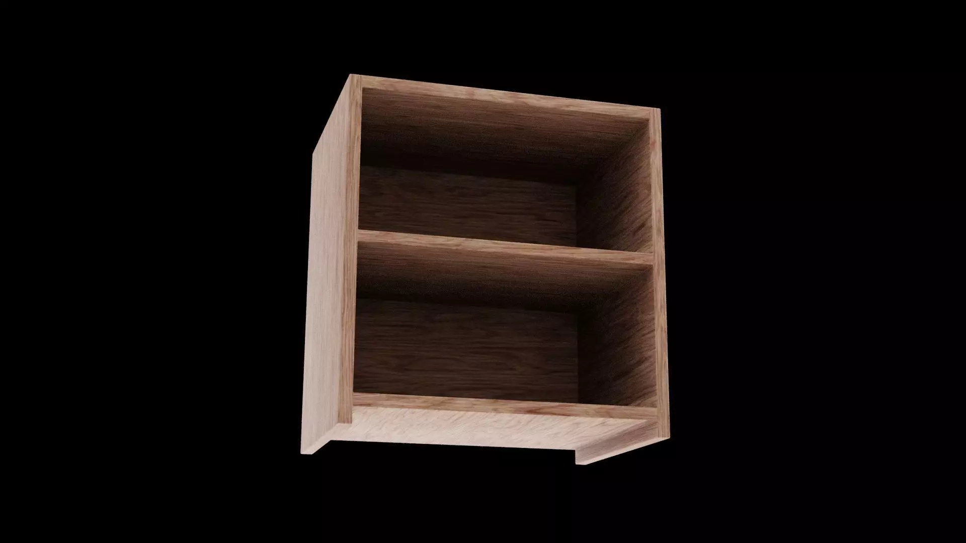 Cabinet Low-poly 3D model_2