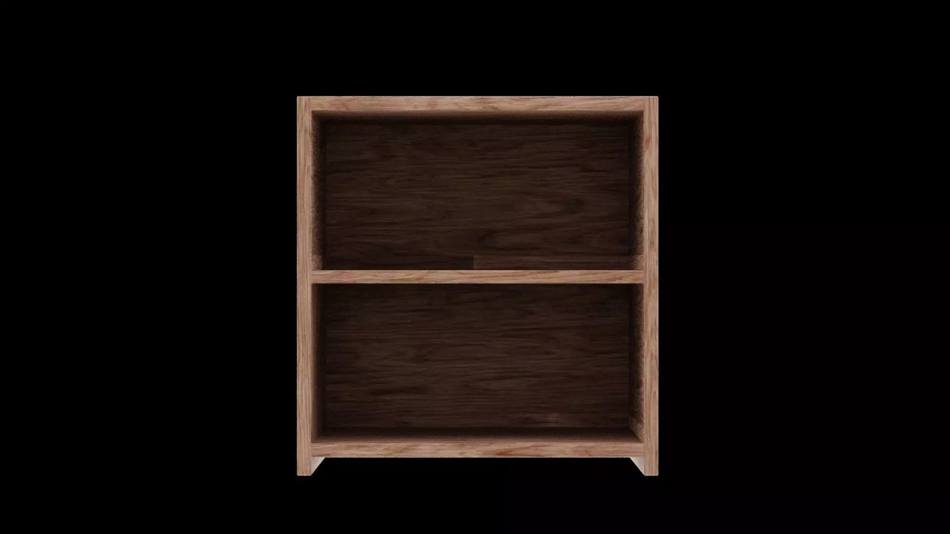 Cabinet Low-poly 3D model_0