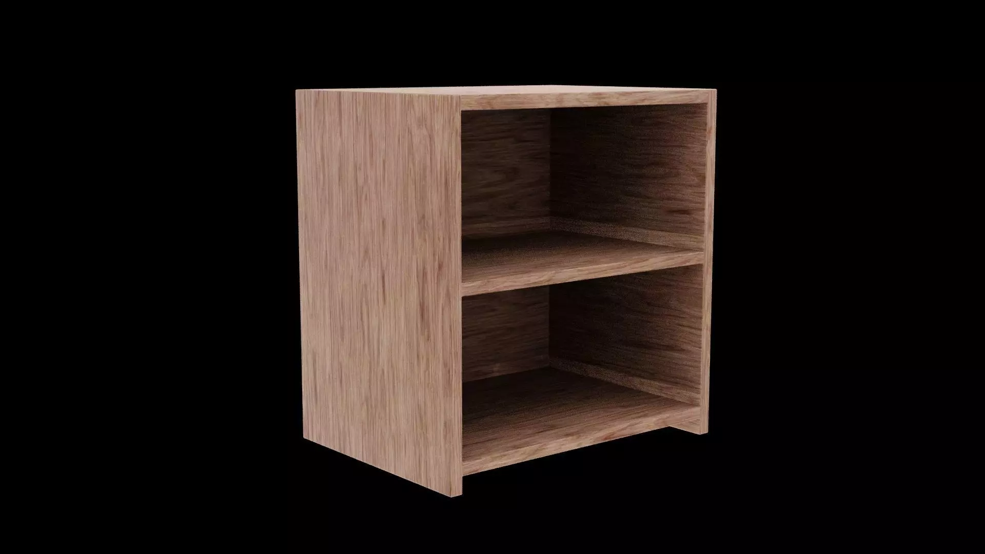 Cabinet Low-poly 3D model_1