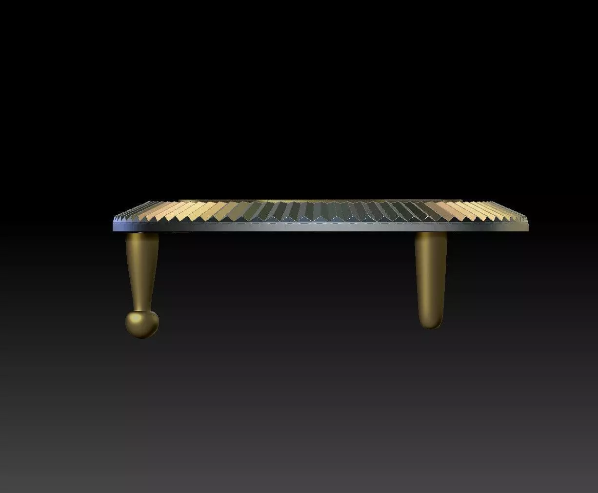 Crown Belt Buckle 3D print model_17