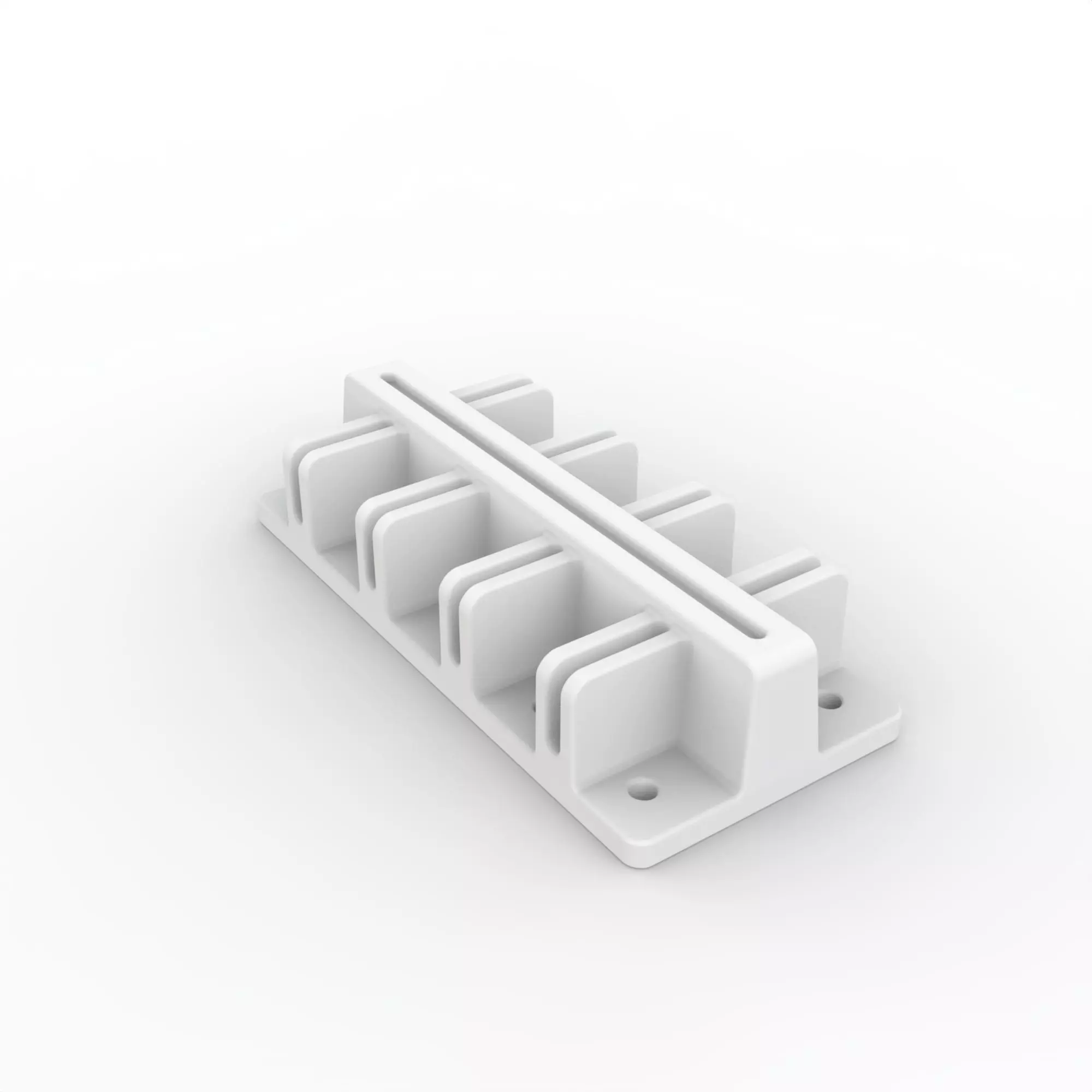 Cable Management Hub Multi Port 3D Printable Model 3D print model_0