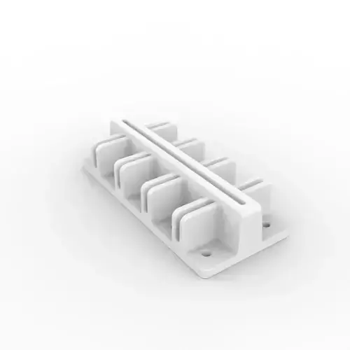 Cable Management Hub Multi Port 3D Printable Model