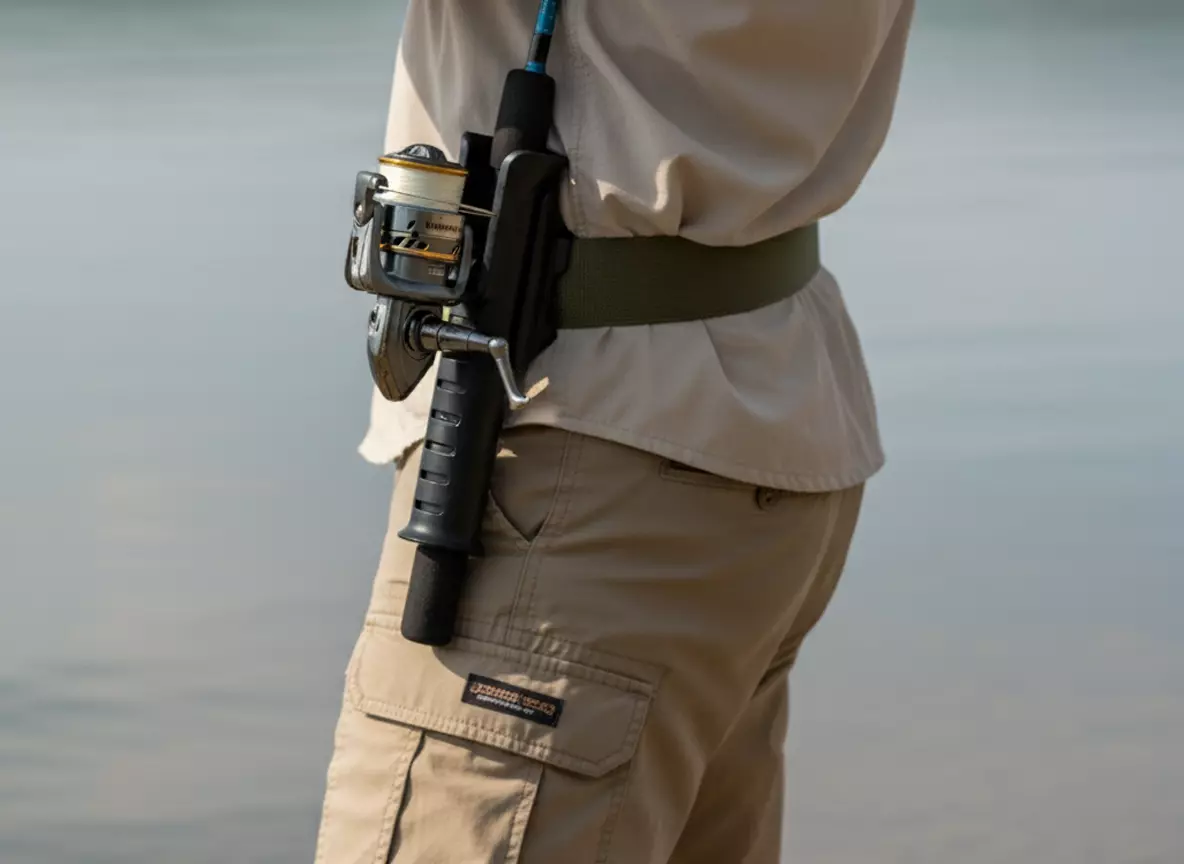 Fishing Rod Belt Holder 3D print model