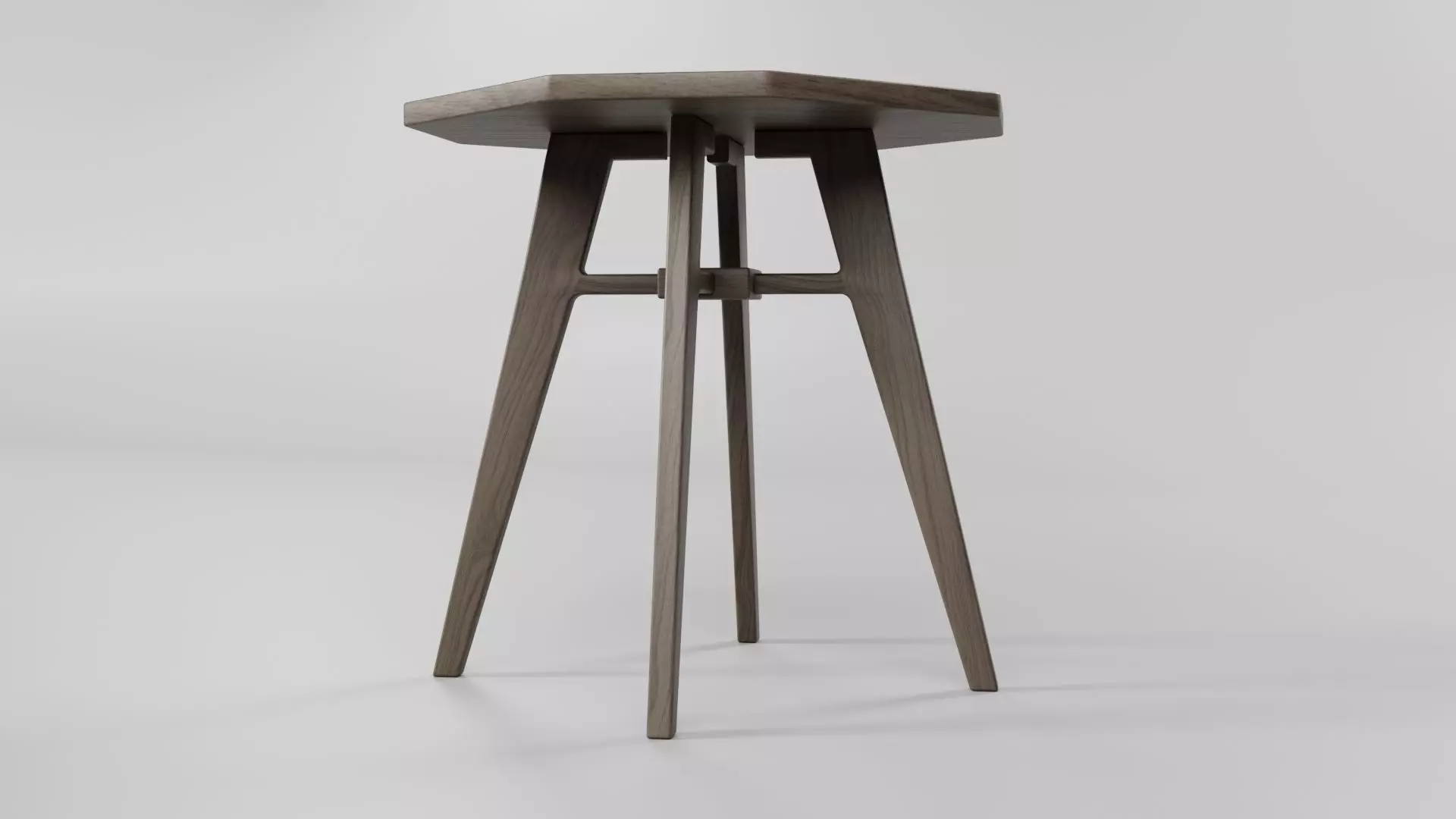 Octagon Table CG43 3D model_4