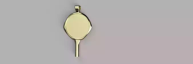 stamp pendant 24mm 2 sides Free 3D print model