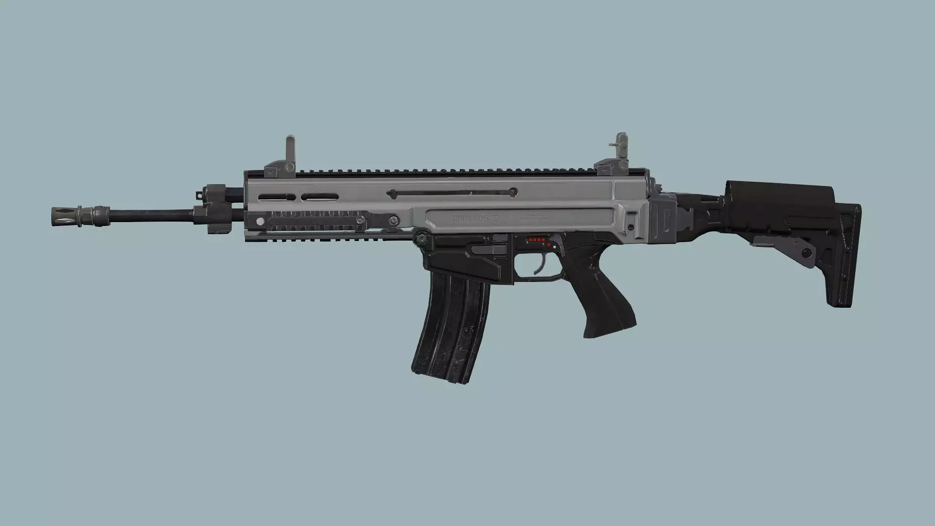 Weapon Pack Exclusive 6 Models Low-poly 3D Model Low-poly 3D model_10