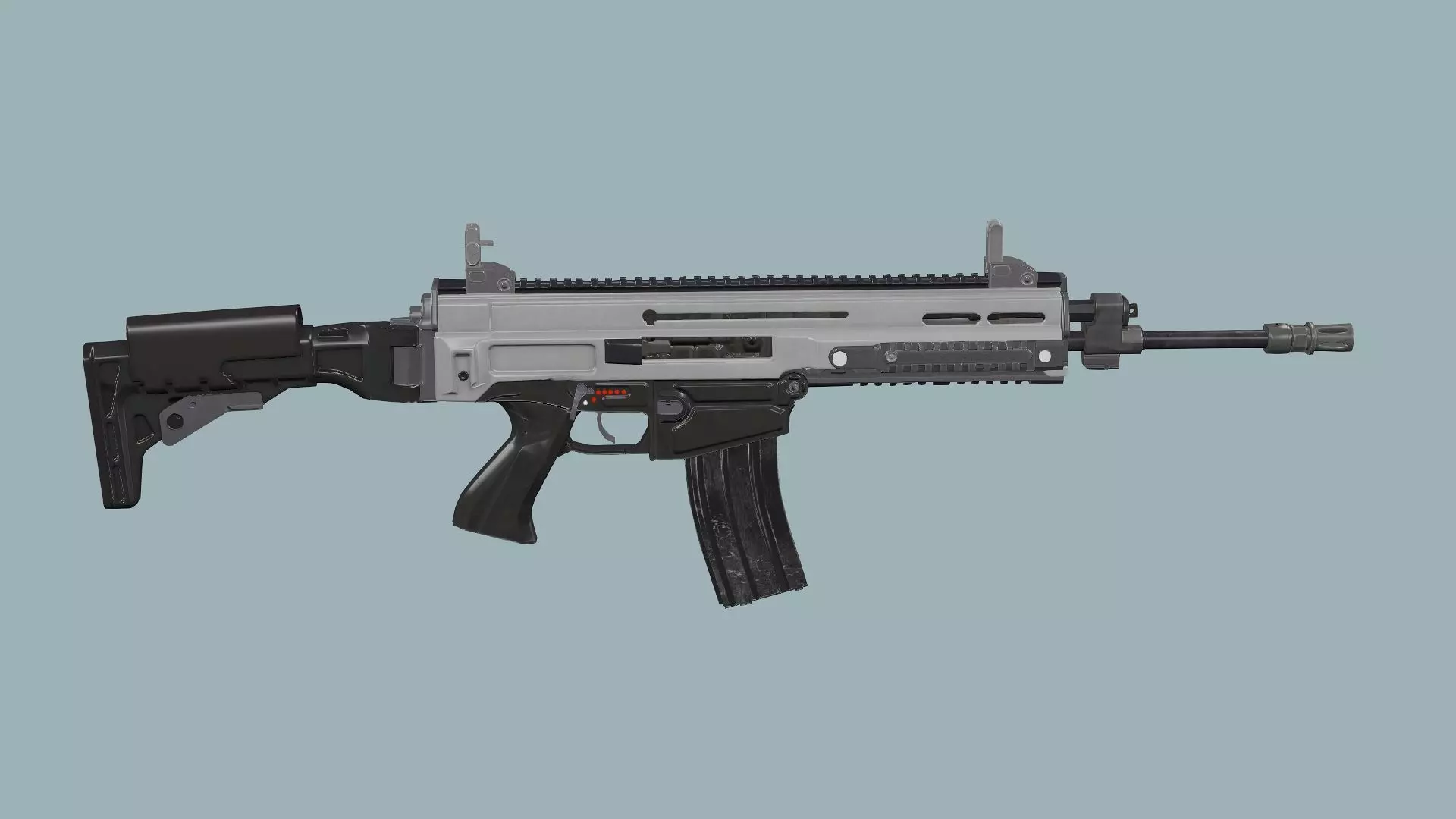 Weapon Pack Exclusive 6 Models Low-poly 3D Model Low-poly 3D model_9