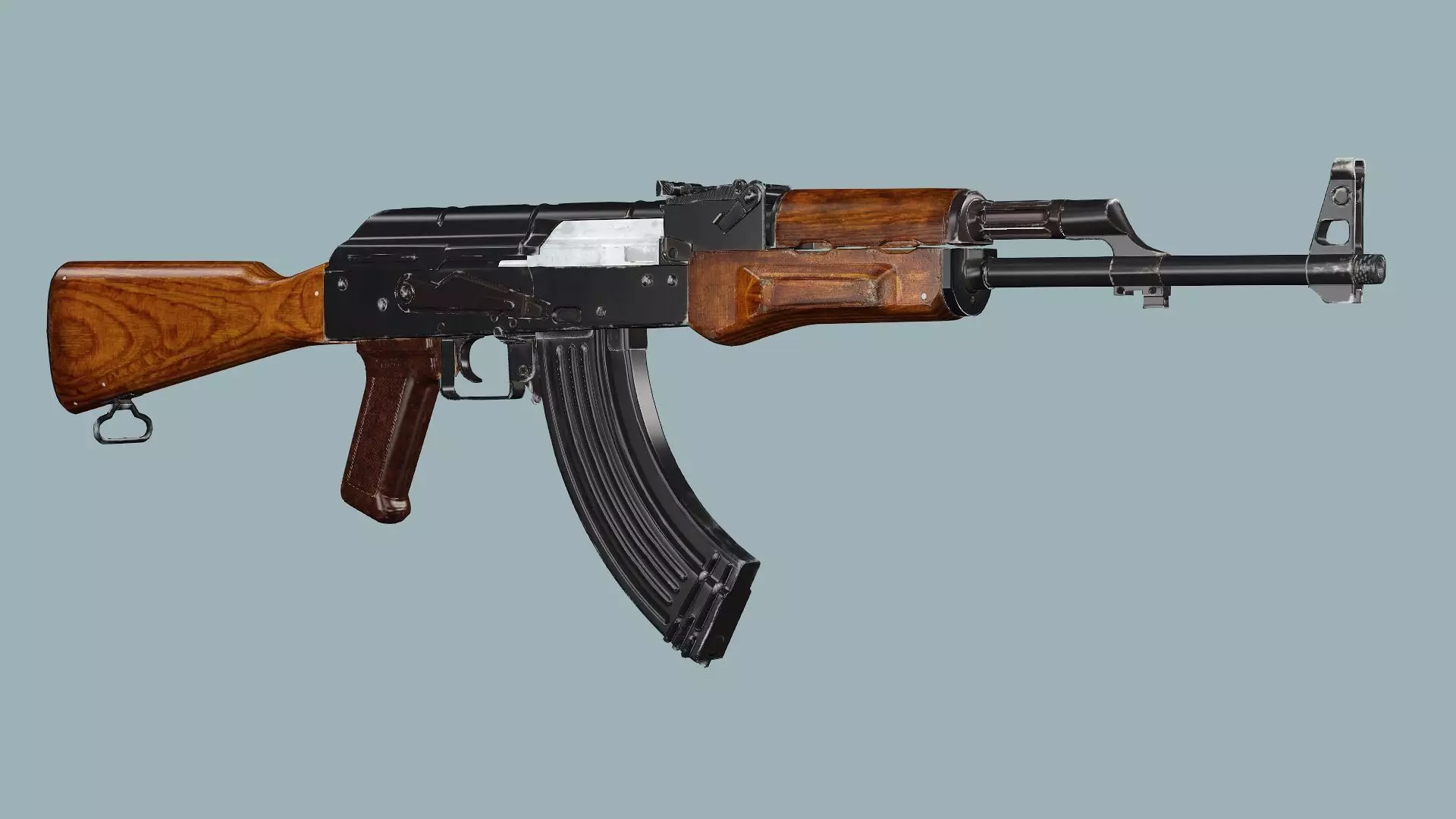 Weapon Pack Exclusive 6 Models Low-poly 3D Model Low-poly 3D model_18